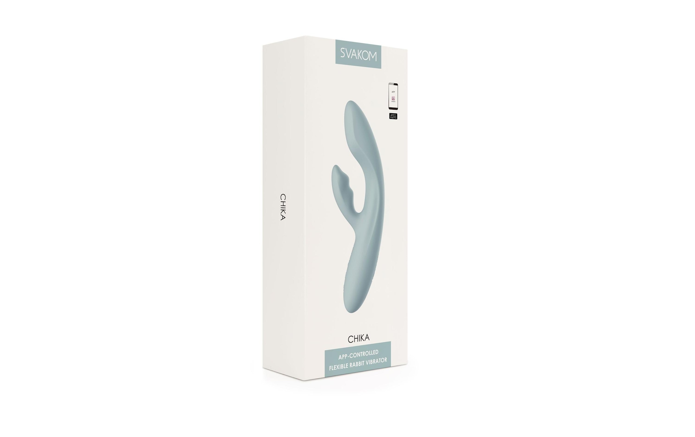 Svakom Vibrator »Chika Tarzan« Chika, beheizbarer Tarzan-Vibrator mit App-Steuerung