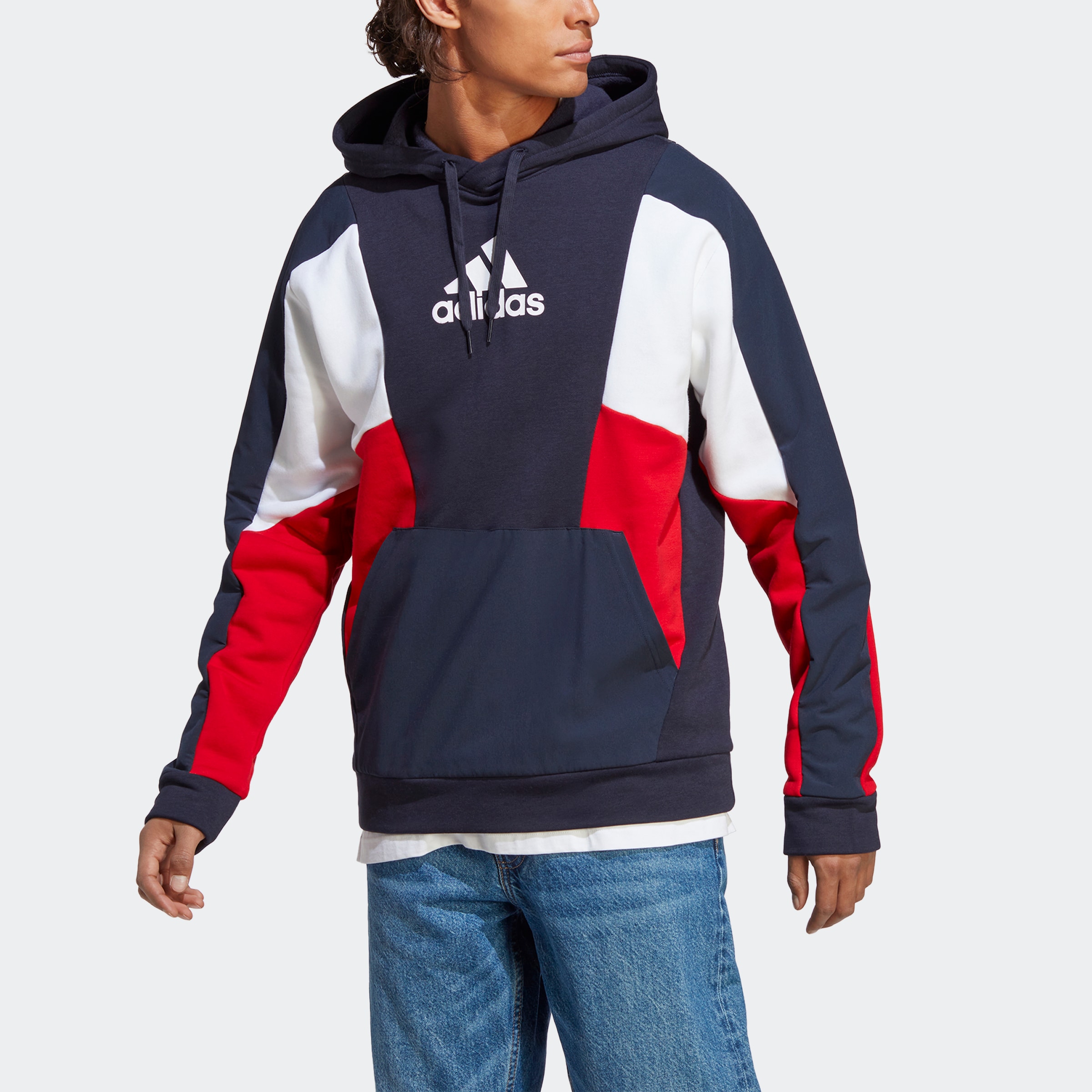 ♕ adidas Sportswear »ESSENTIALS Sweatshirt auf COLORBLOCK versandkostenfrei HOODIE«