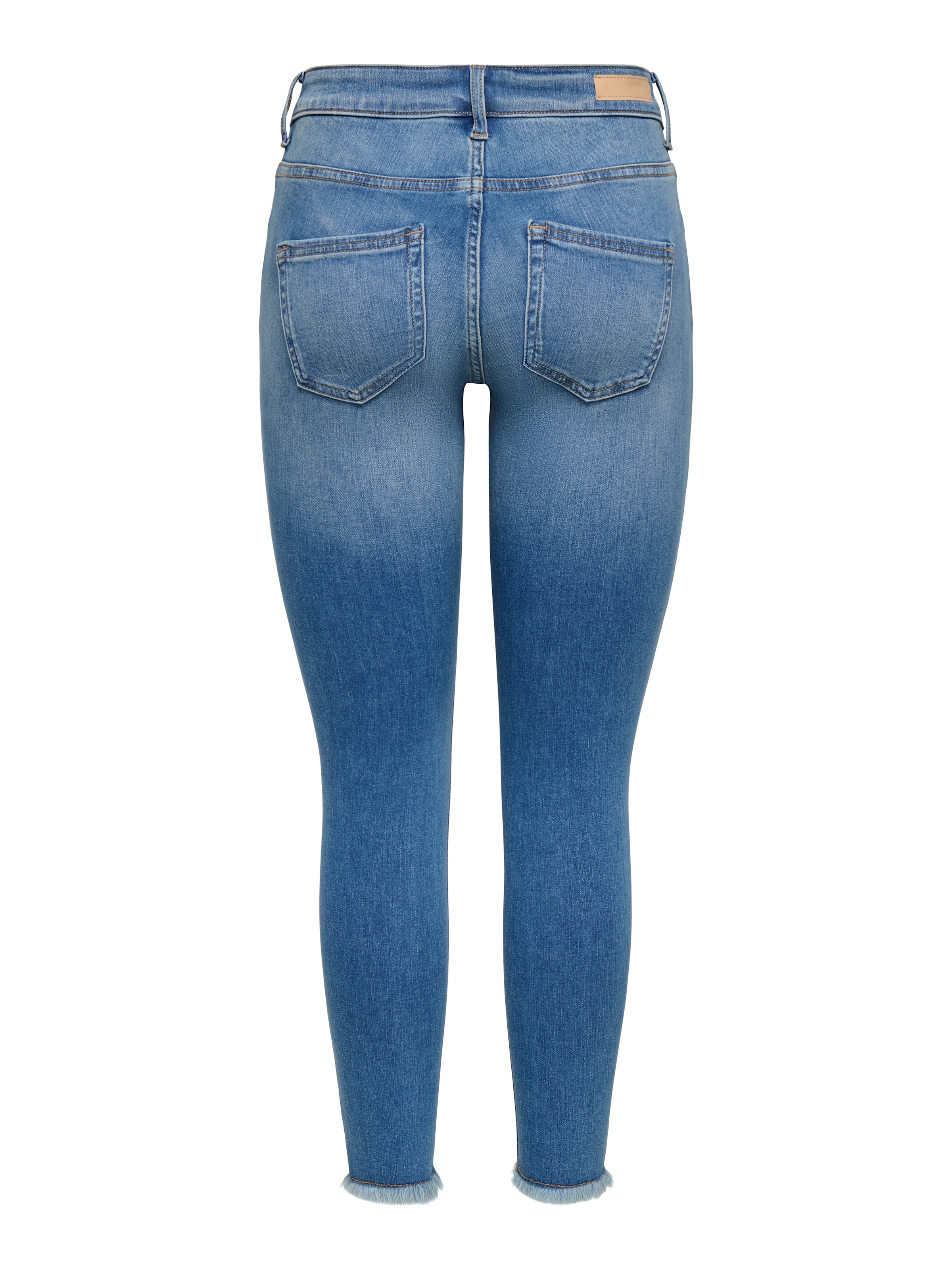 ONLY Jeans skinny »ONLBLUSH MID SKIN ANK RW DNM REA2588« Baumwollmischung, skinny fit
