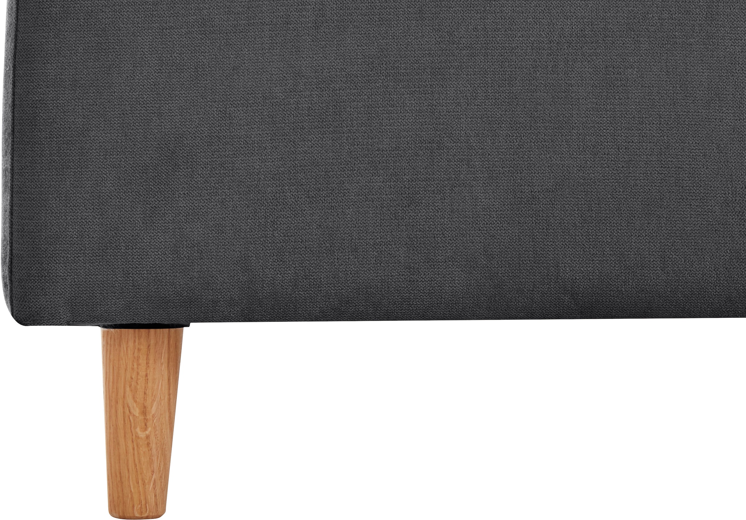 Leonique Lit rembourré »Louanne« mit schöner Knopfheftung im Rückenteil, inkl. Bettkasten