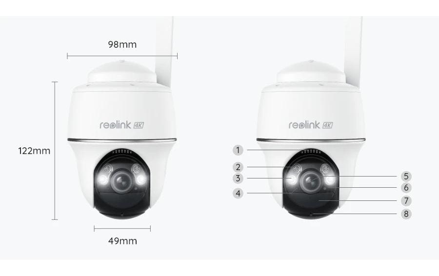 Reolink Überwachungskamera »G440«, Aussenbereich