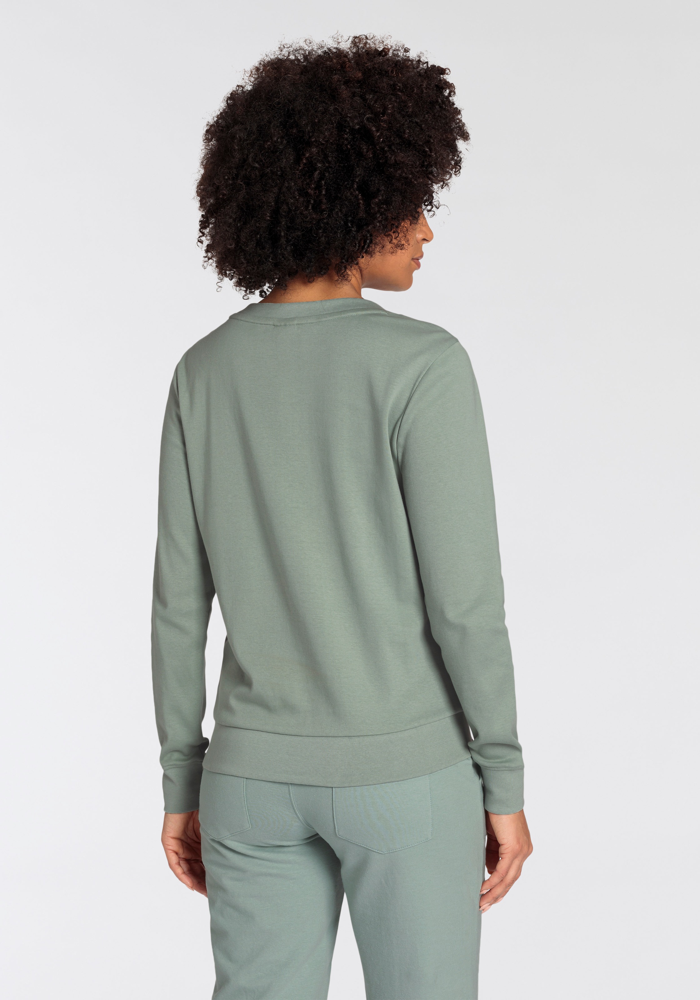 KangaROOS Sweatshirt, mit grossem Label Print - NEUE-KOLLEKTION