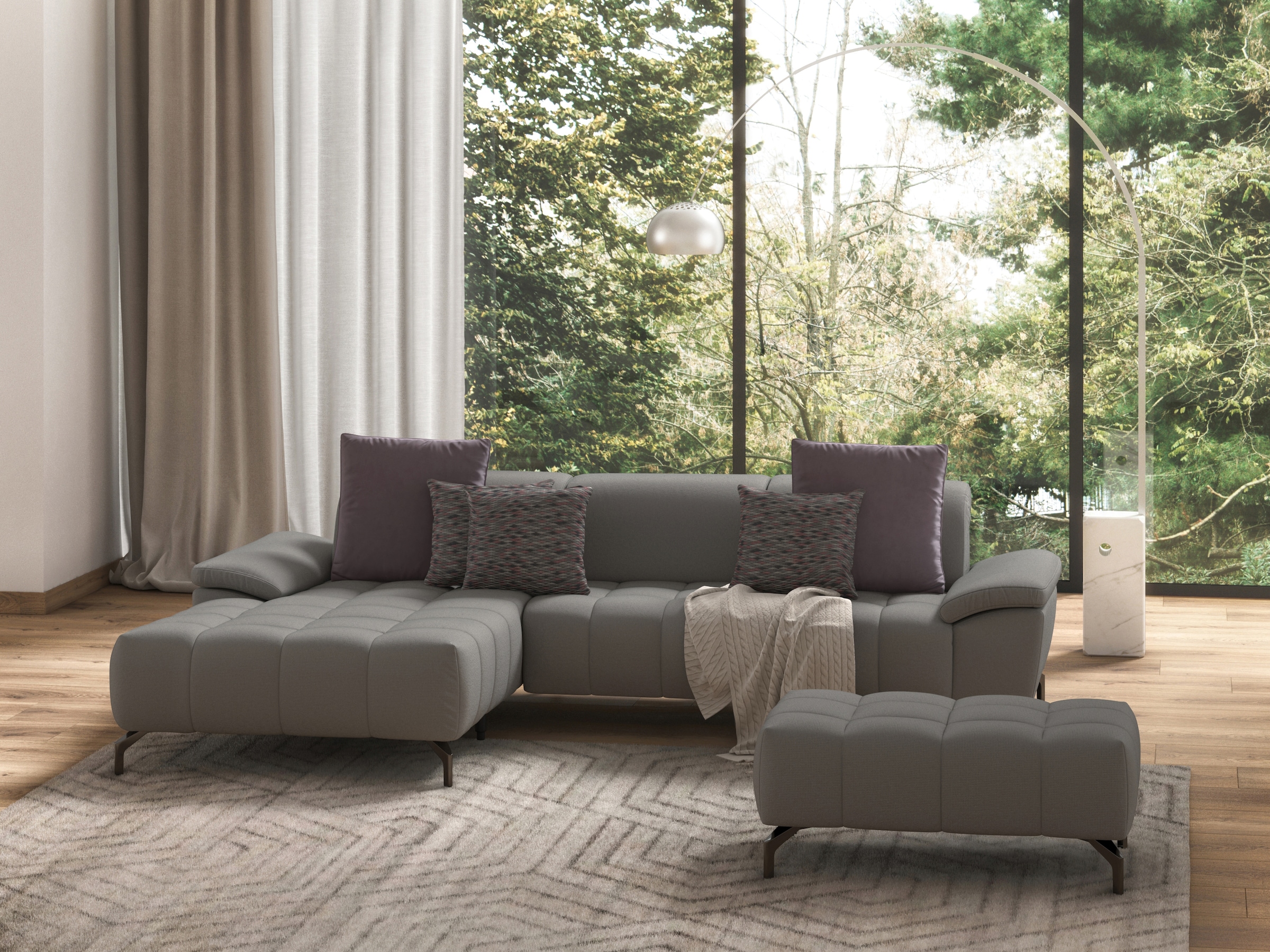 sit&more Hocker »Cool« mit schwarzen Füssen