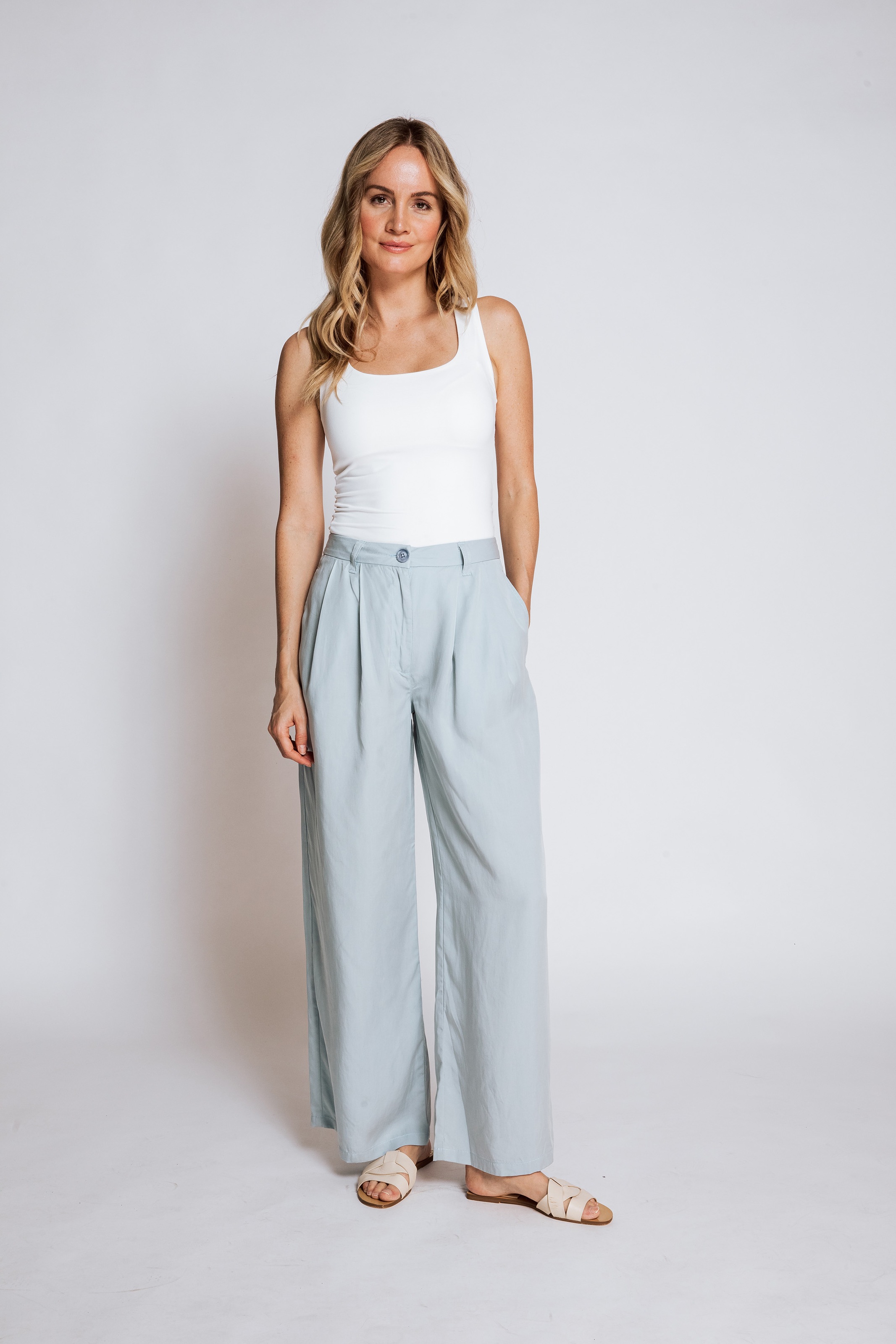 Zhrill Pantalon en tissu  Sommerhose mit Taschen