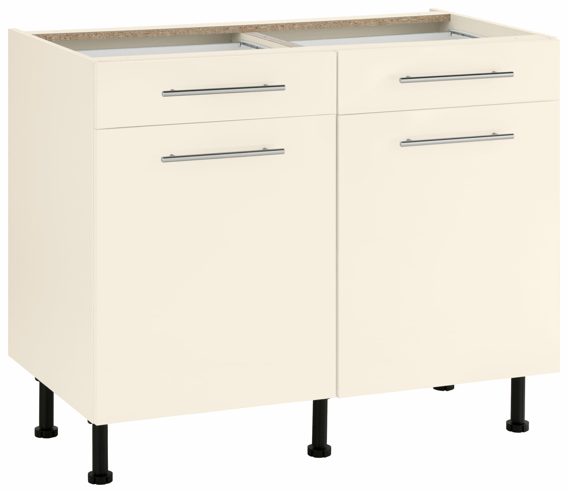 Image of wiho Küchen Unterschrank »Ela«, Breite 100 cm, höhenverstellbare Füsse bei Ackermann Versand Schweiz