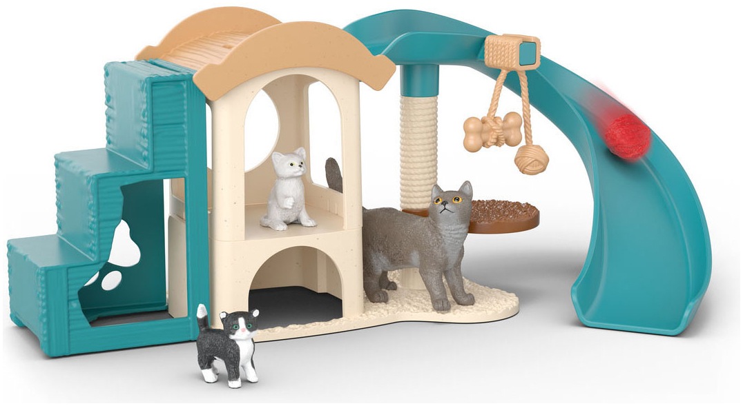 Image of Schleich Spielwelt "FARM WORLD, Spielspass für Katzen (42764)"