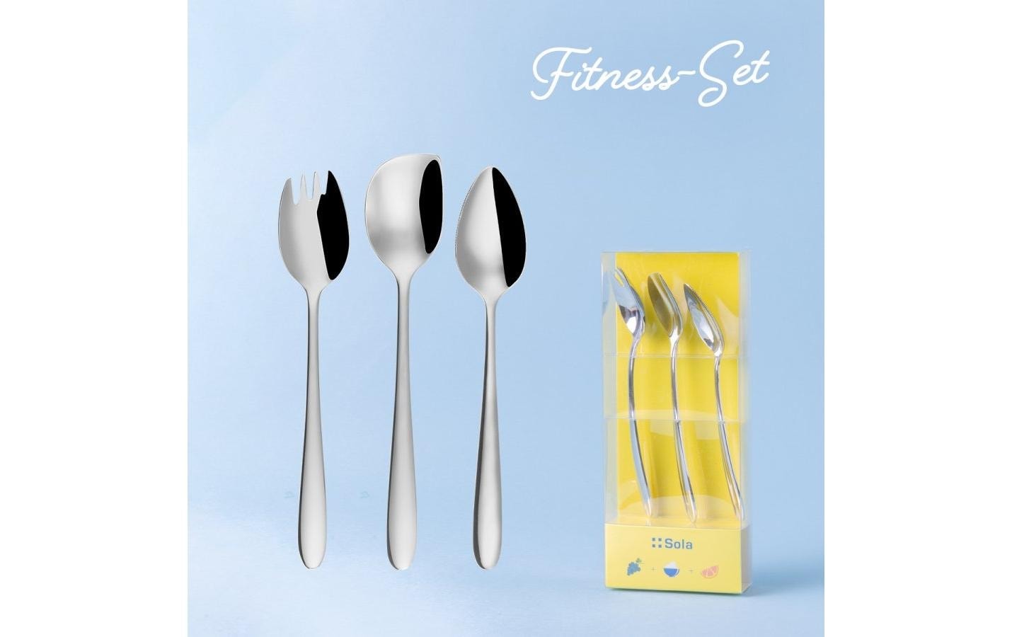 Besteck-Set »Löffel-Set Alpha 3-teilig,«, (3 tlg.)