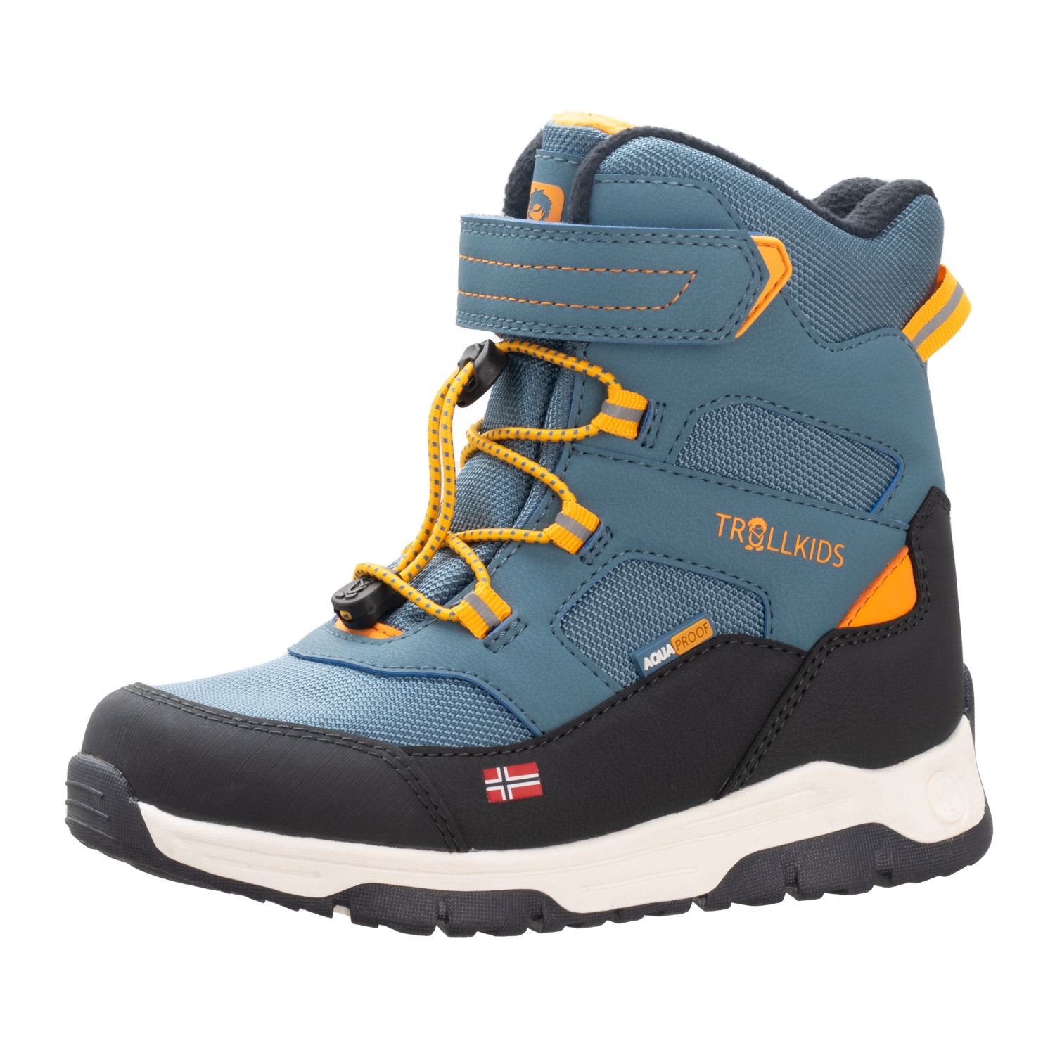 Image of TROLLKIDS Winterstiefel "KIDS LOFOTEN WINTER BOOTS PRO" wasserdicht, profilierte Gummilaufsohle