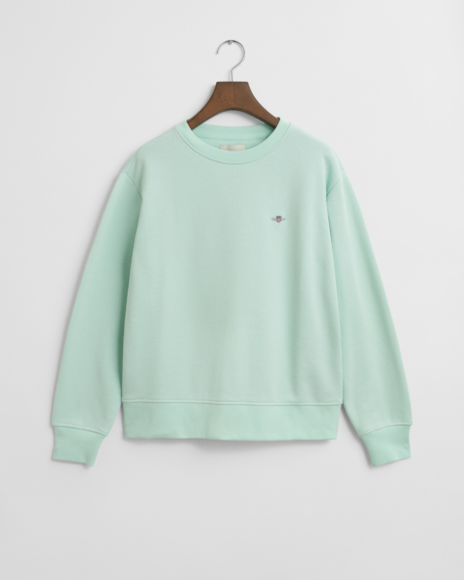 Gant Sweatshirt »SHIELD C-NECK SWEAT«, Grafische GANT-Stickerei auf der Brust