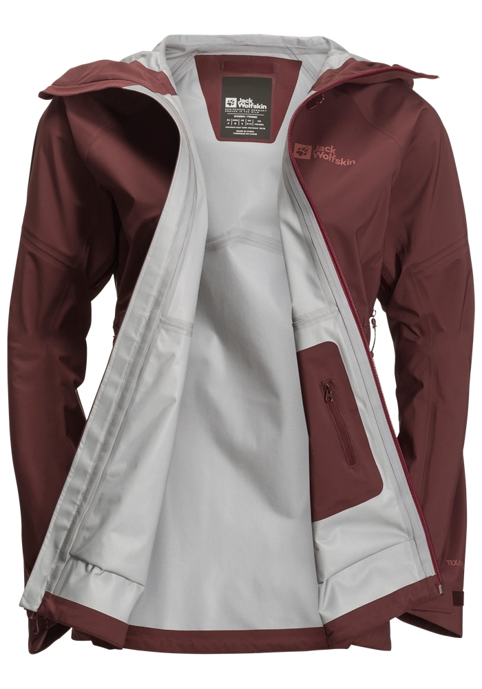 Jack Wolfskin Funktionsjacke »CYROX 3L JKT W«, mit Kapuze