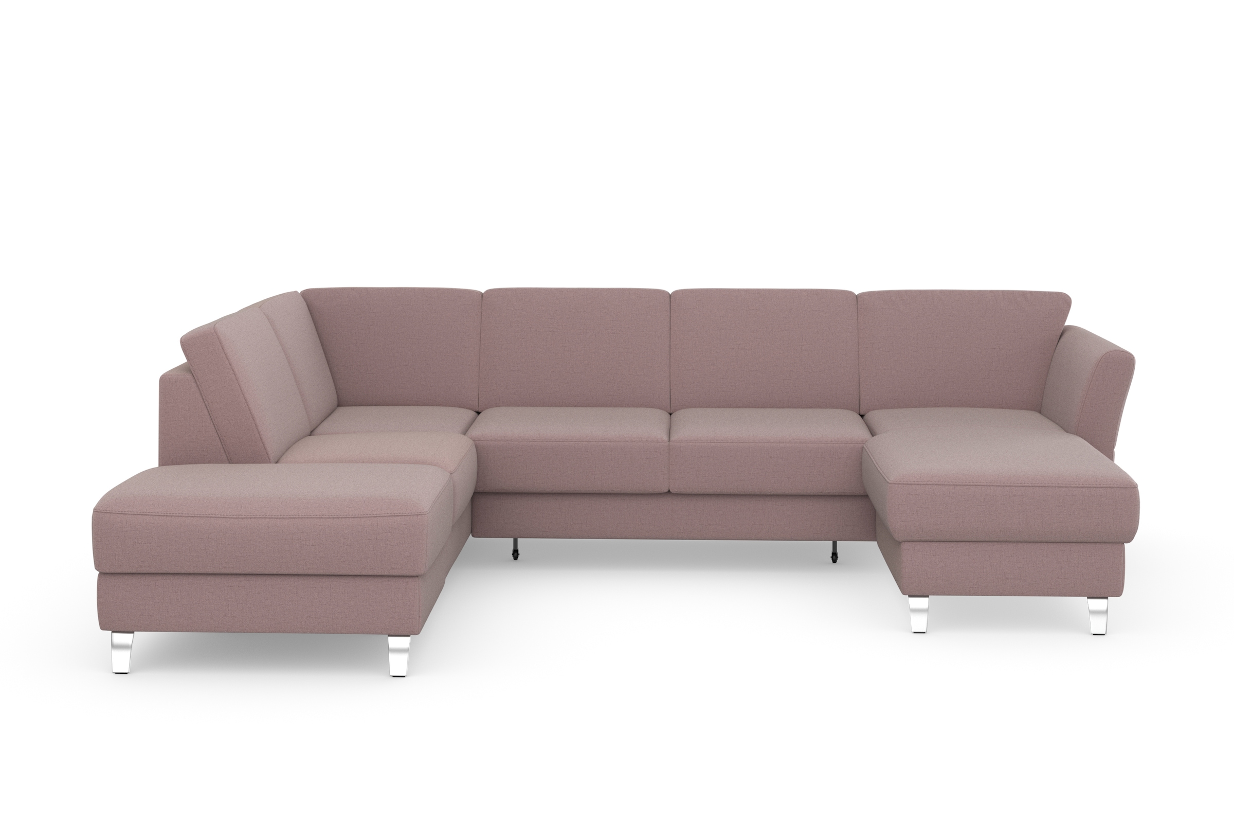 Image of sit&more Wohnlandschaft "Visby U-Form" Wahlweise mit Bettfunktion und Stauraum, frei im Raum stellbar