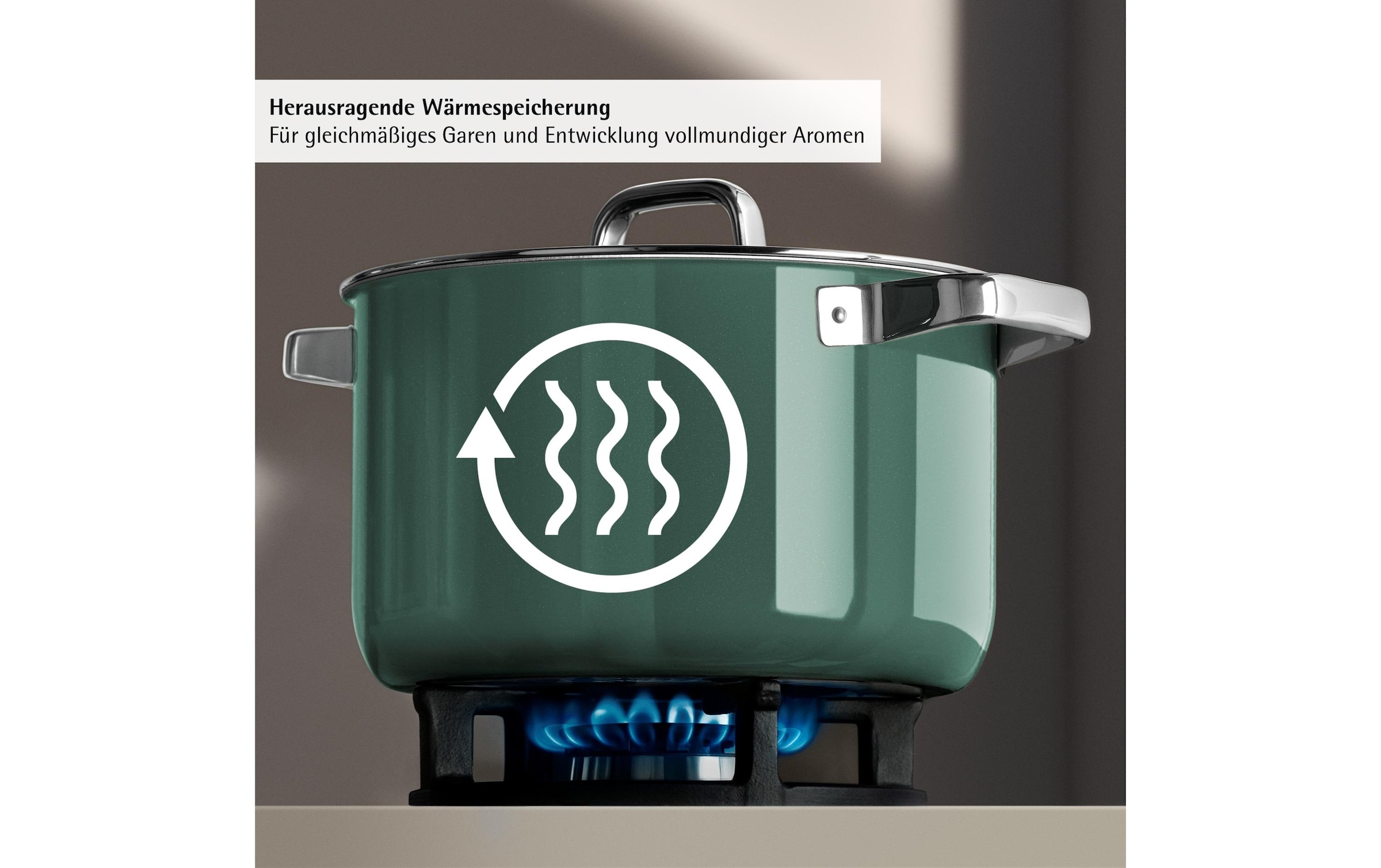 WMF Topf-Set »Fusiontec Mineral Pro« Set, 7 tlg. Edelstahl | Glas