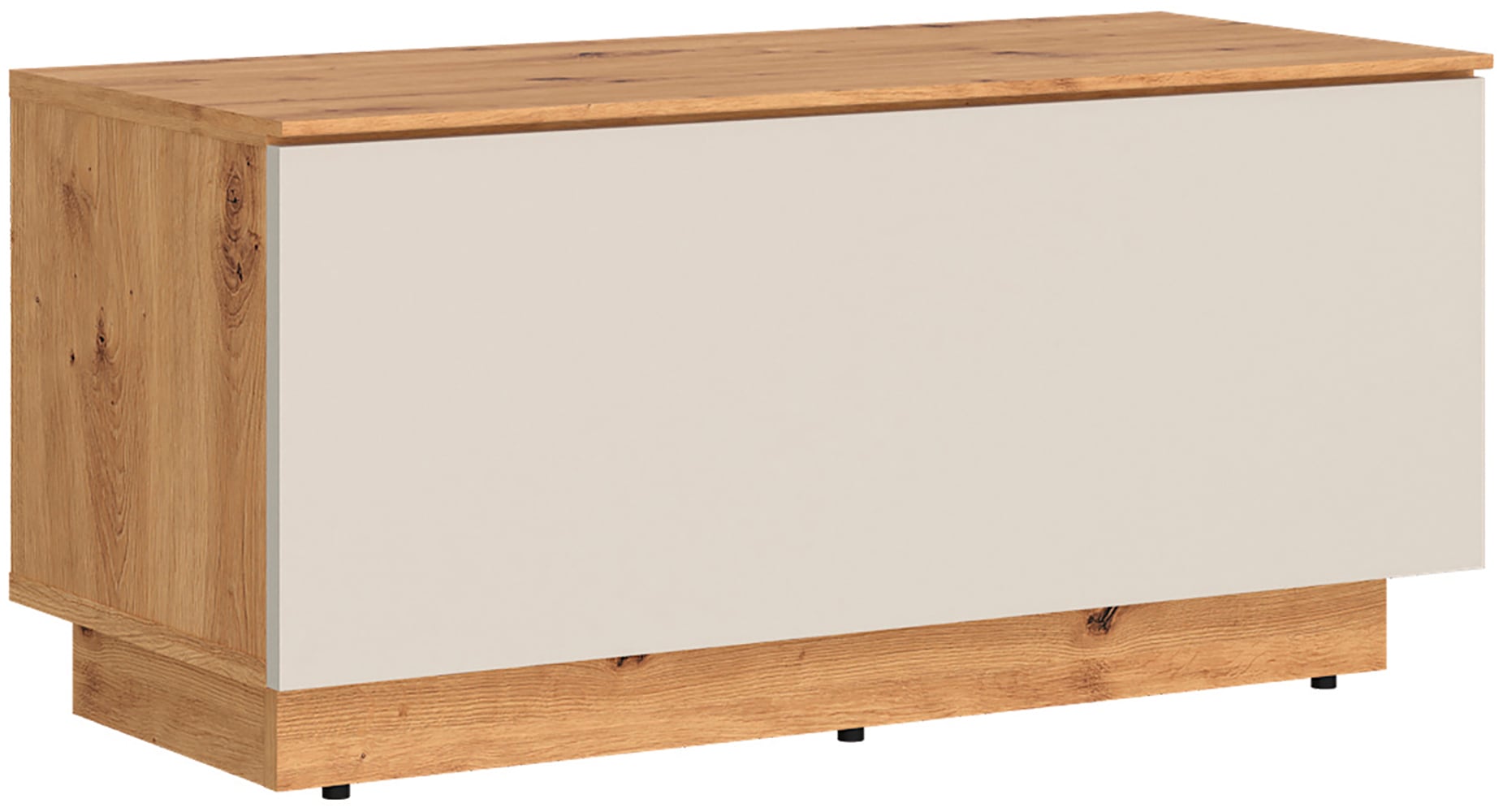 GOODproduct Lowboard »kompakt, mit überraschend viel Stauraum, 1 Klappe« hängend oder stehend, grifflos, modern, Breite 80cm