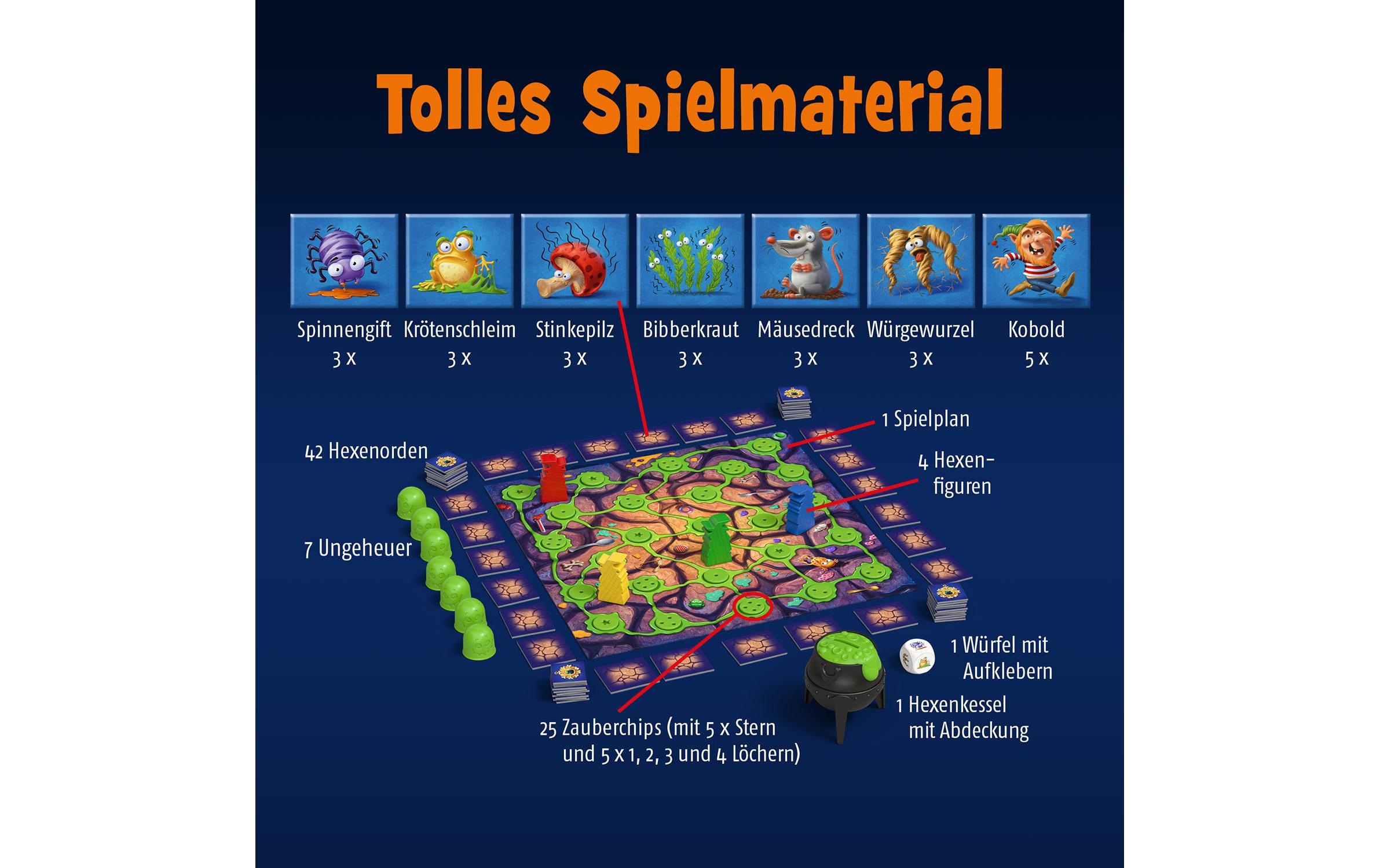 Kosmos Spiel »Spinnengift und Krötenschleim -DE-«