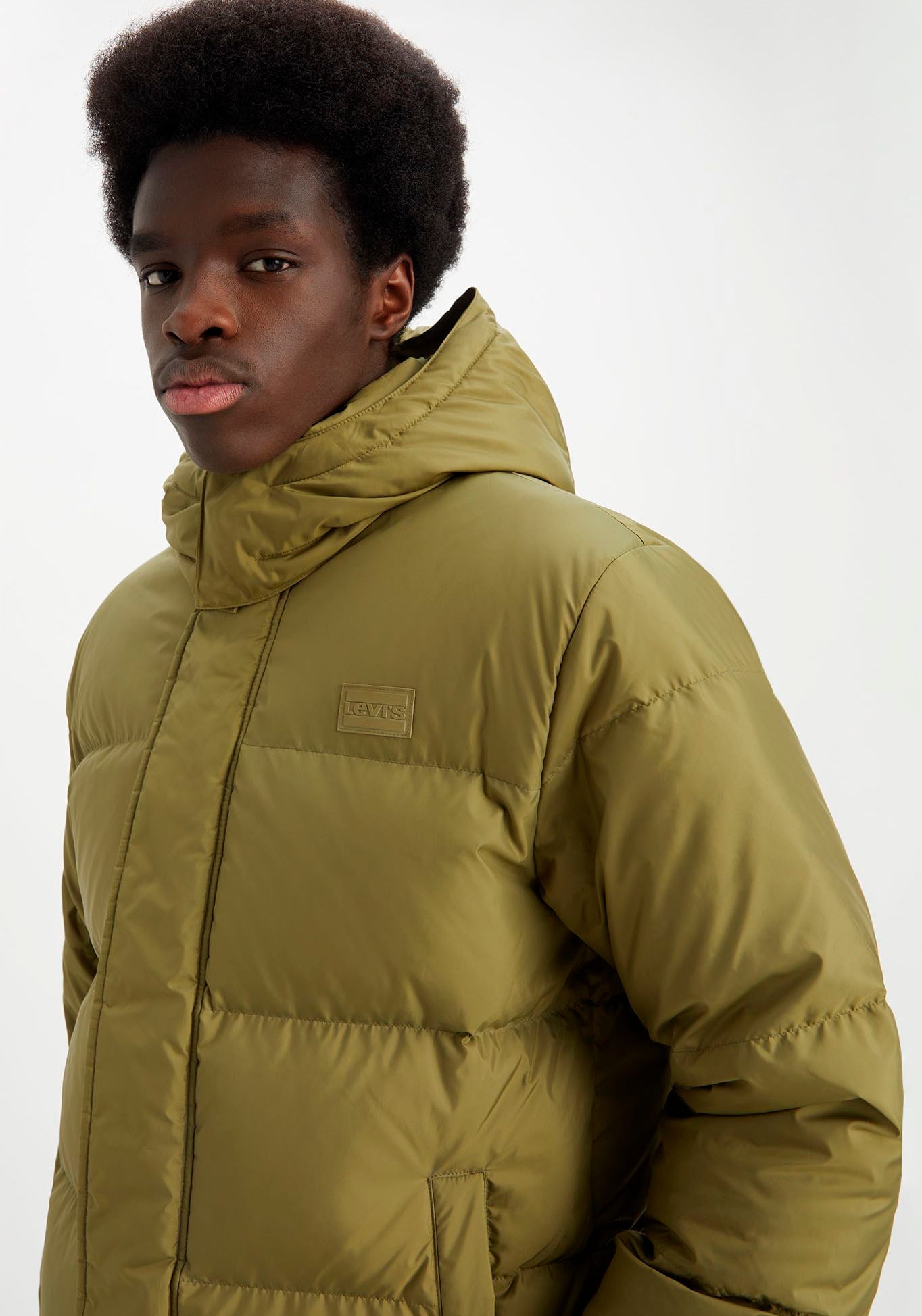 Levi's® Steppjacke »LV Jacke LAUREL SHORT PUFFER«, mit Kapuze