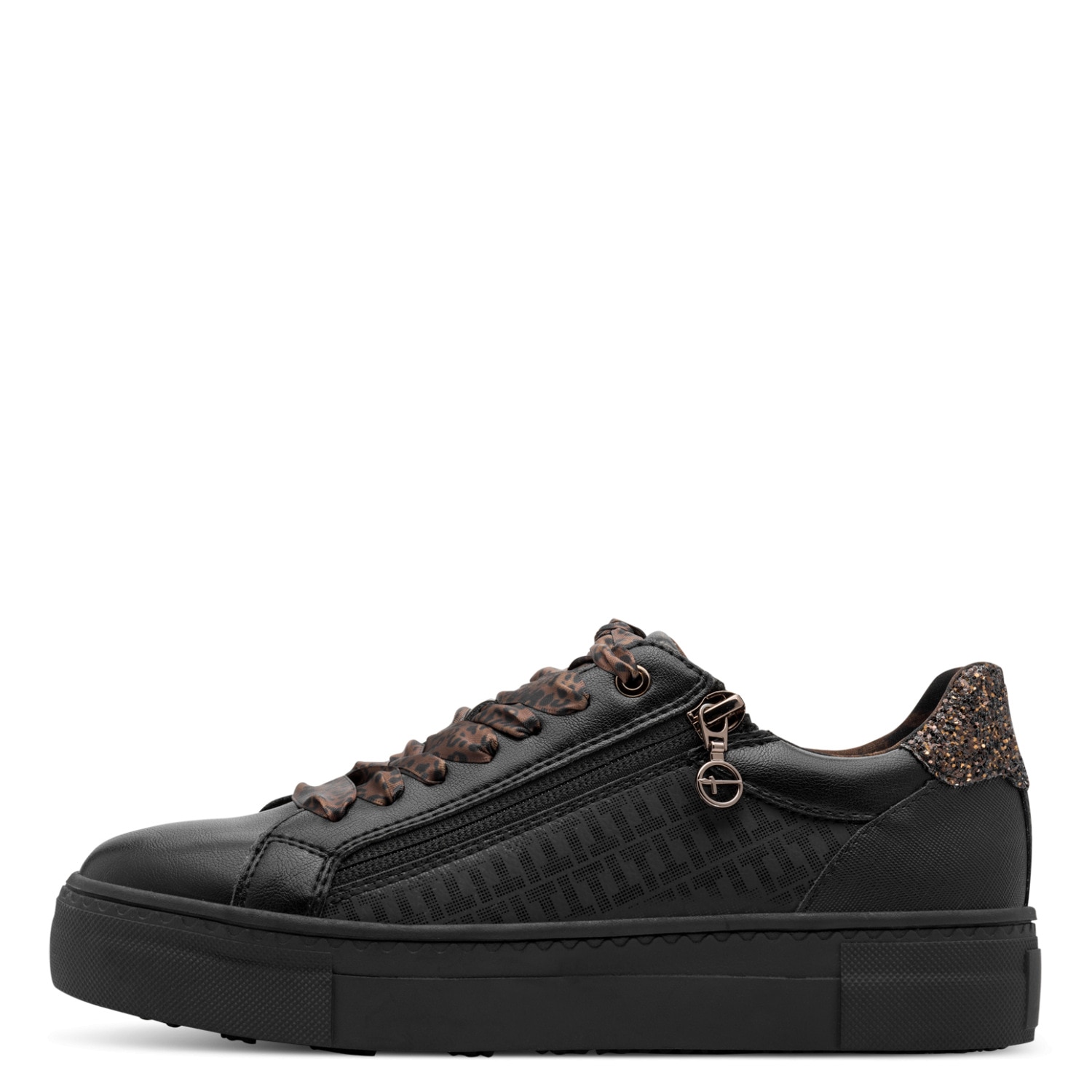 Tamaris Sneaker  Freizeitschuh, Schnürer mit Reissverschluss in veganer Verarbeitung
