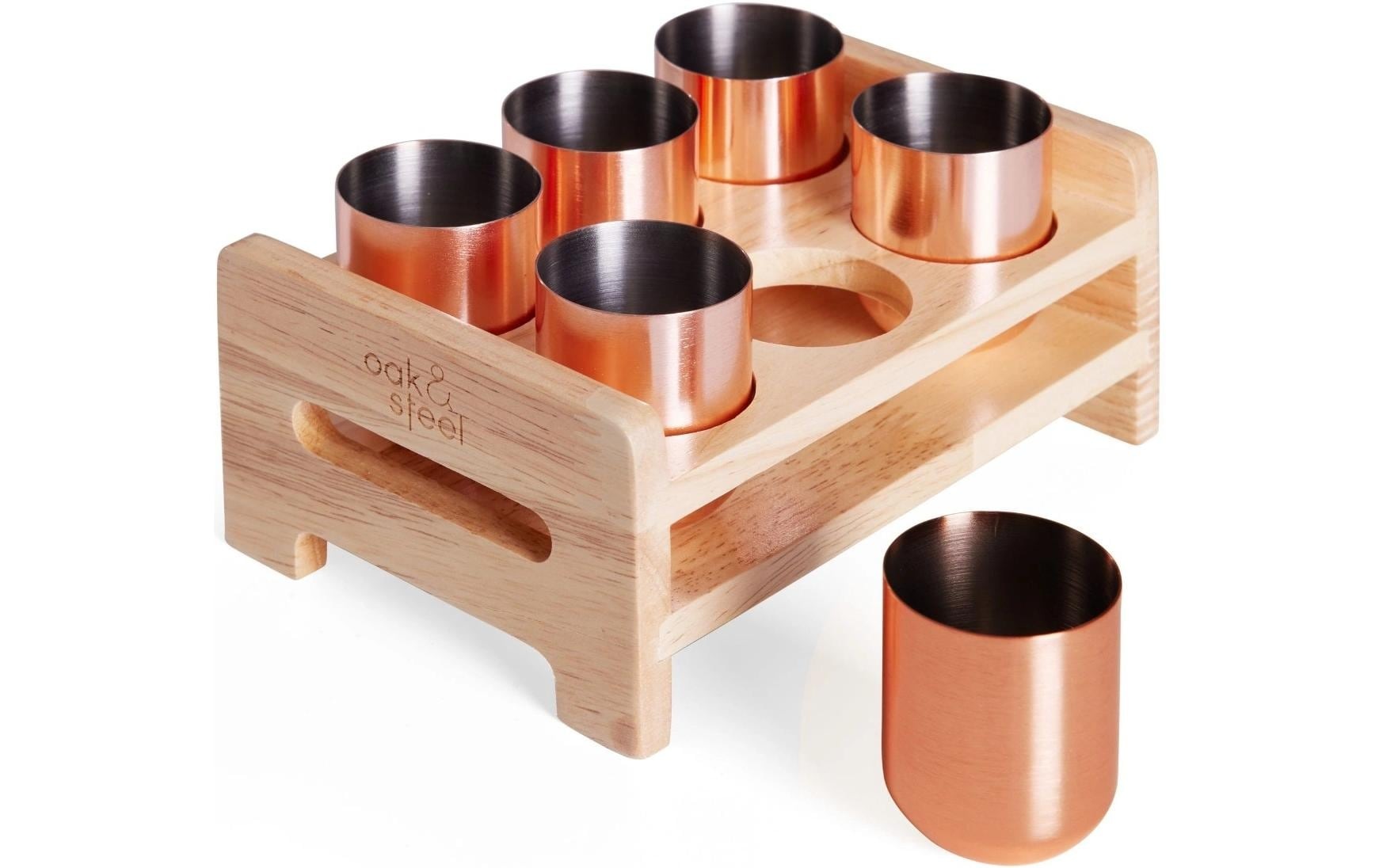Image of Schnapsglas "Oak & Steel 50 ml, 6 Stück"