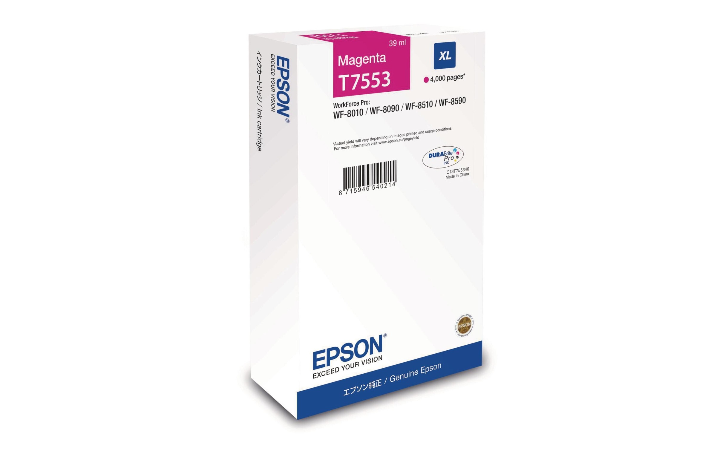 Image of Epson Tonerpatrone »C13T755340 Magenta« bei Ackermann Versand Schweiz
