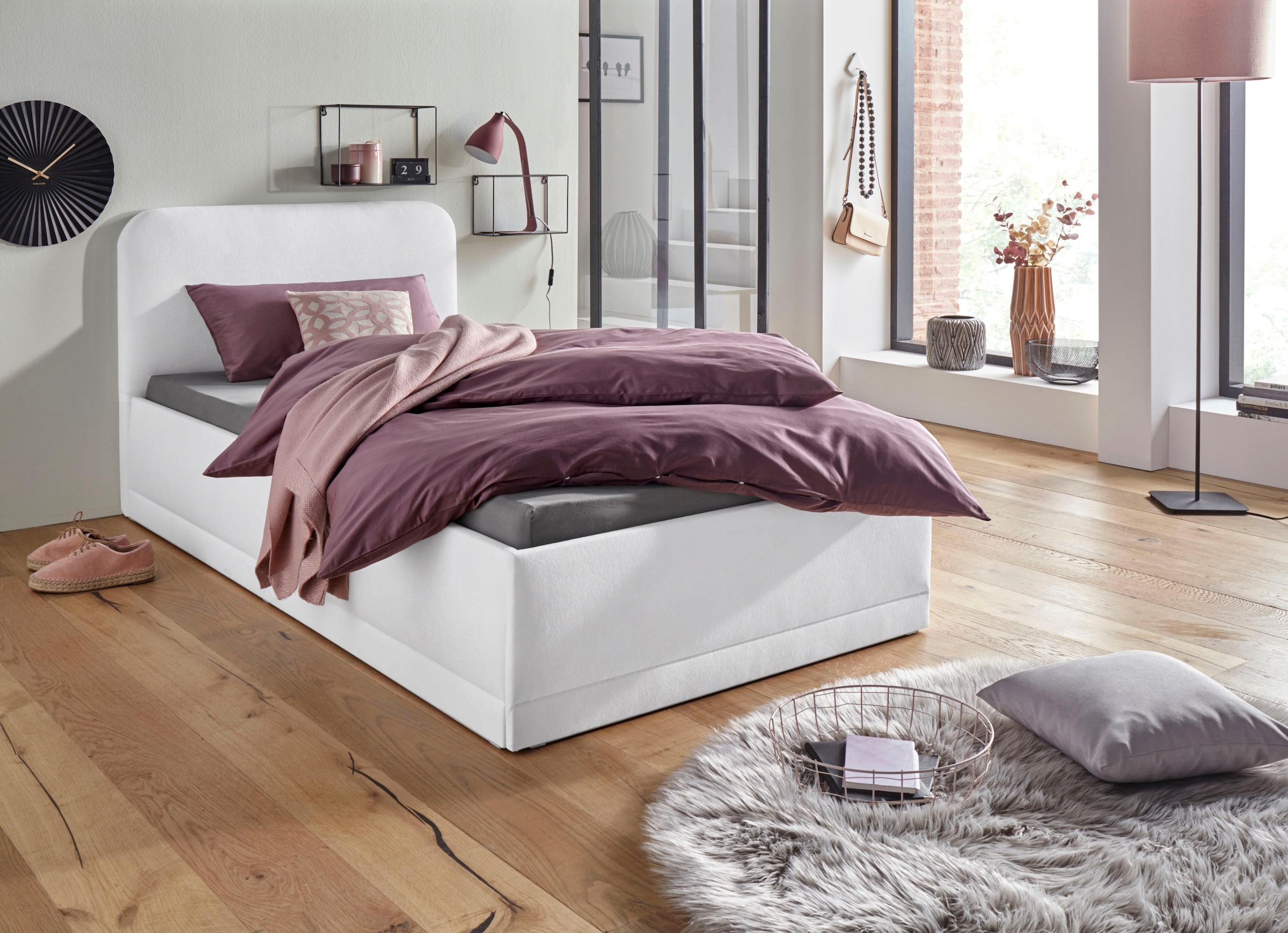 Westfalia Schlafkomfort Polsterbett inkl. Bettkasten bei Ausführung mit Matratze