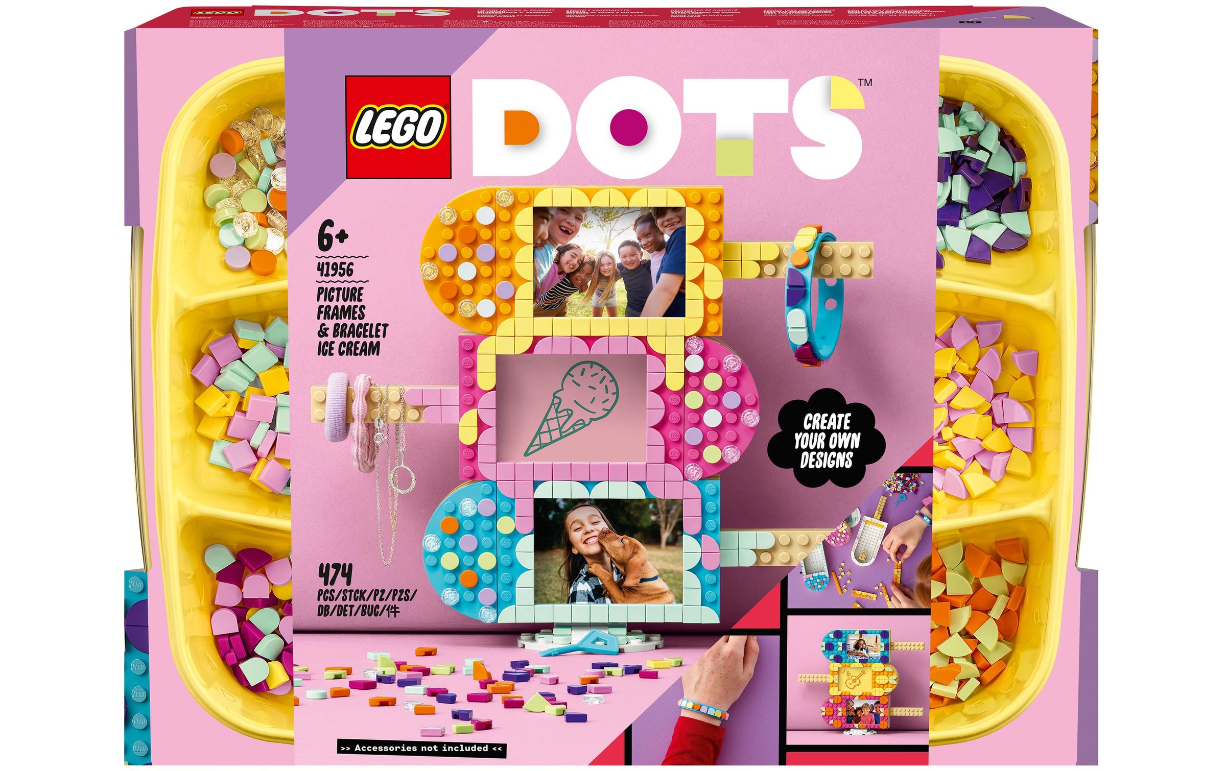 Image of LEGO® Spielbausteine »Eiscreme Bilderrahmen«, (474 St.) bei Ackermann Versand Schweiz