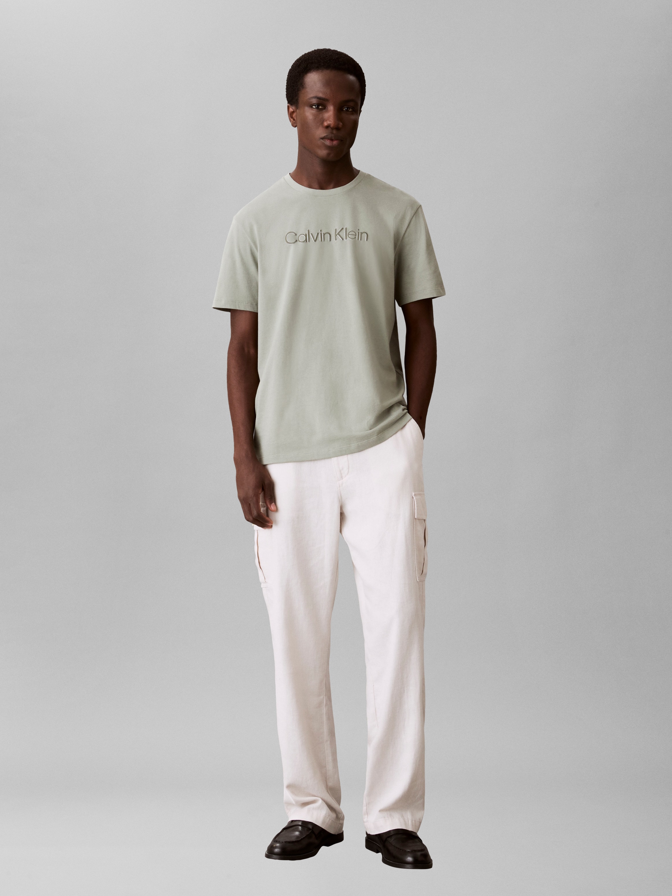 Calvin Klein »30S EU WHOLESALE SPORTSWEAR GRAP« Coupe régulière avec col rond