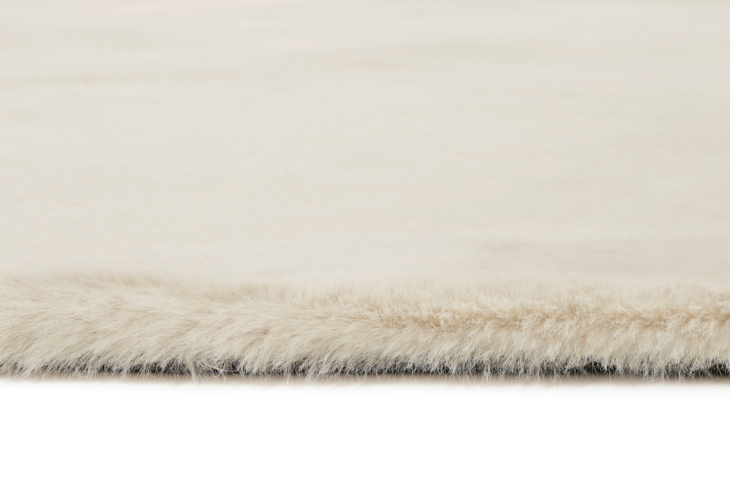 Esprit Hochflor-Teppich »Alice ESP-4377 Kunstfell«, rund, 25 mm Höhe, Kaninchenfell-Haptik, besonders weich und dicht, für alle Räume