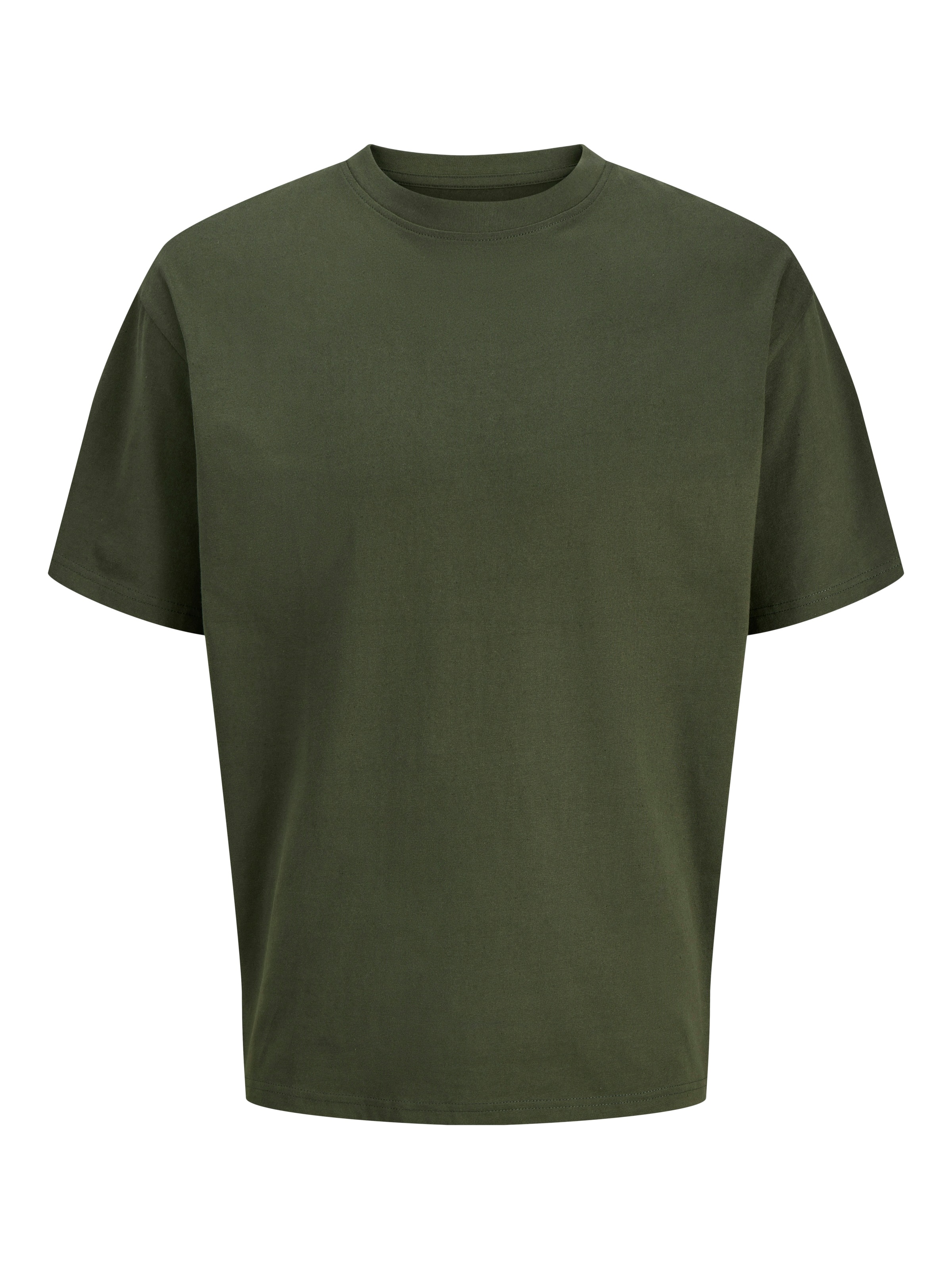 Image of Jack & Jones Rundhalsshirt "JJEORGANIC RELAXED TEE SS O-NECK NOOS" Baumwolle, relaxed fit