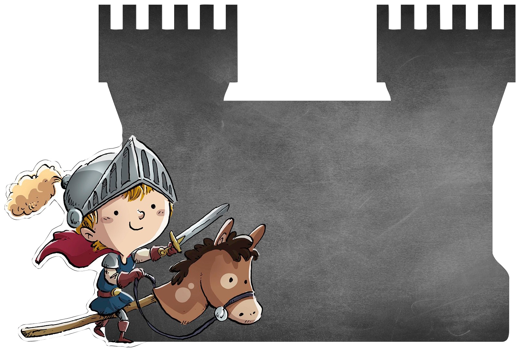 Image of MySpotti Wandsticker »Memo Kids Ritter Rudi«, (1 St.), mit Whiteboard-Oberfläche bei Ackermann Versand Schweiz