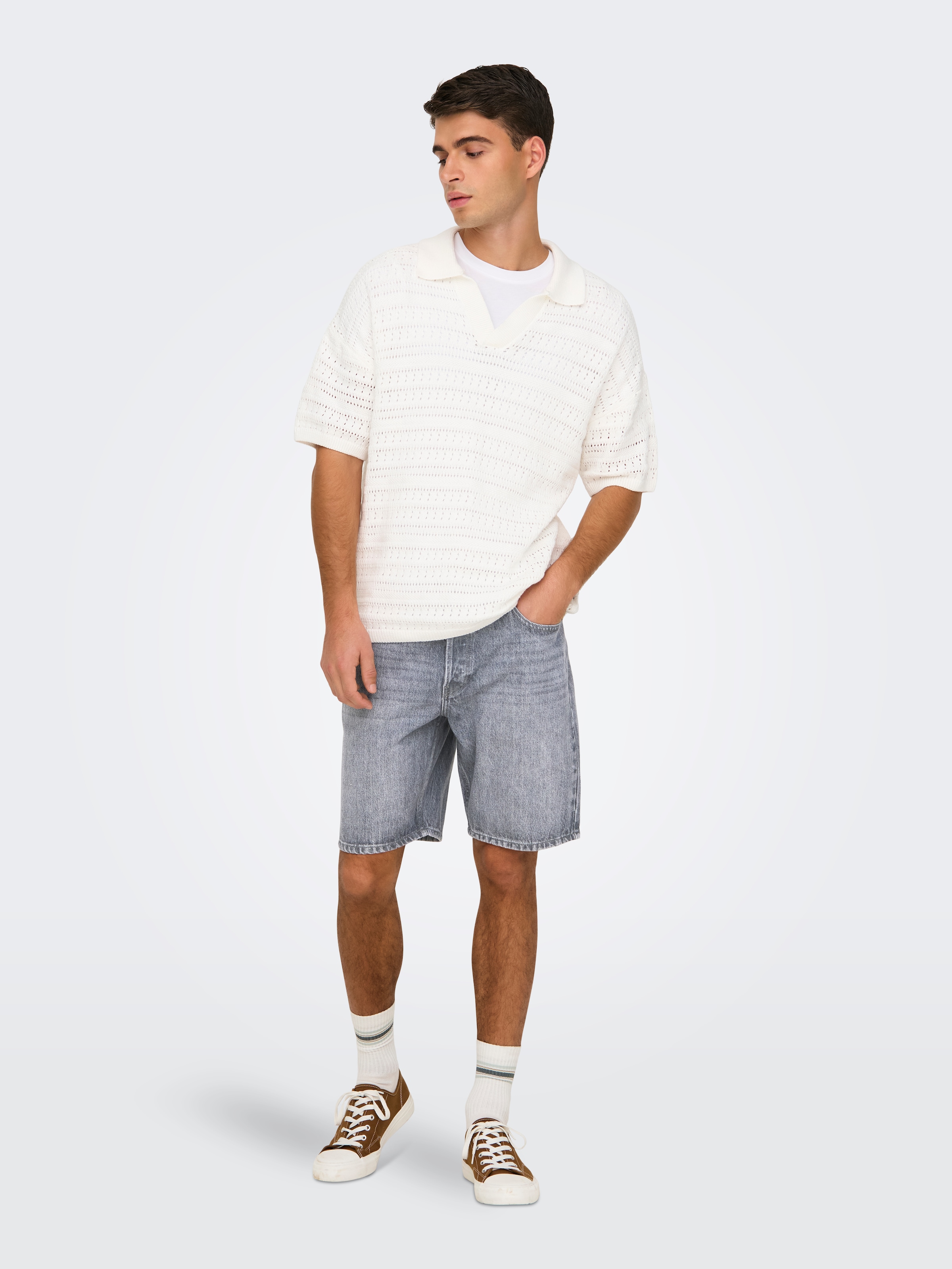 ONLY & SONS Shorts »ONSEDGE MG 2042 AZG DNM SHORTS«