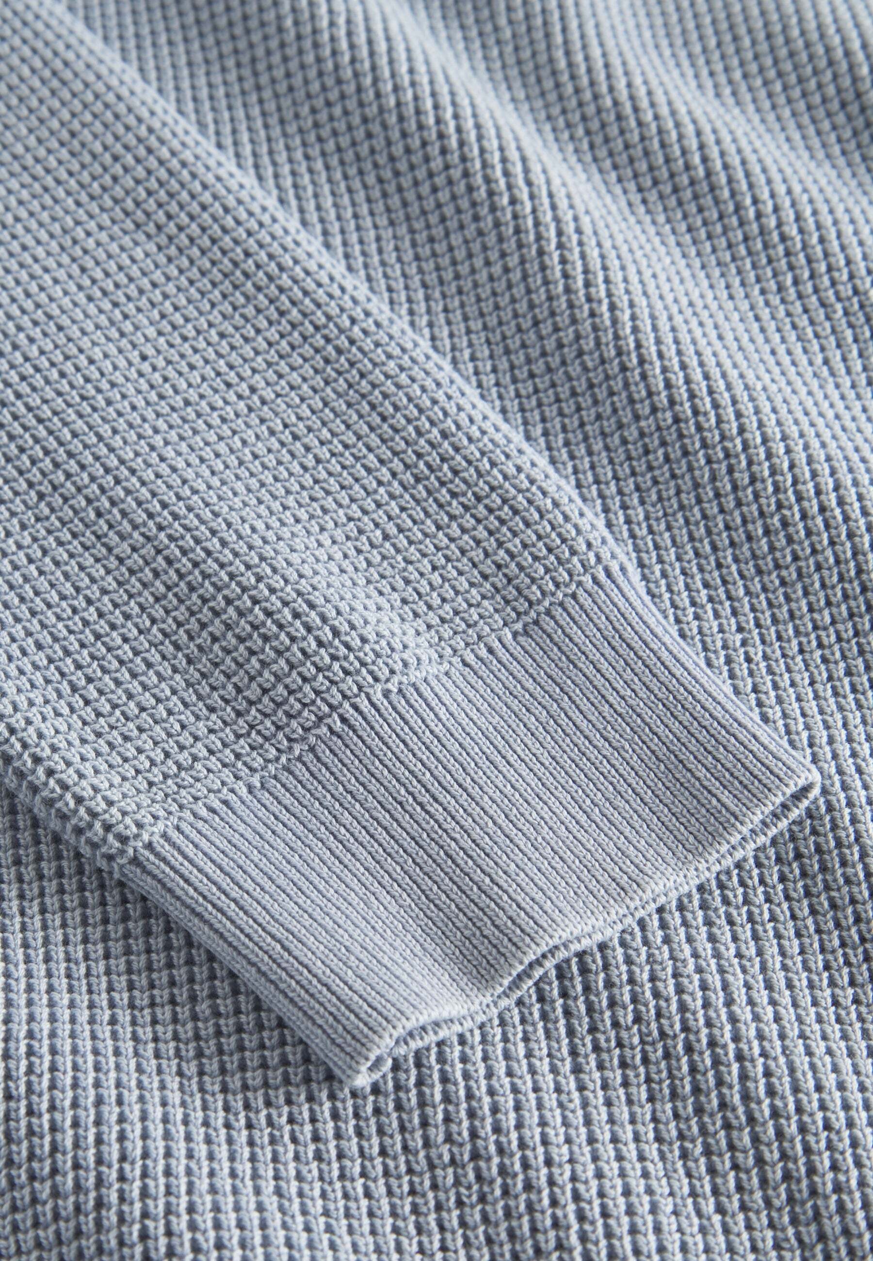 colours & sons Strickpullover »colours & sons Pullover Roundneck-Washed«