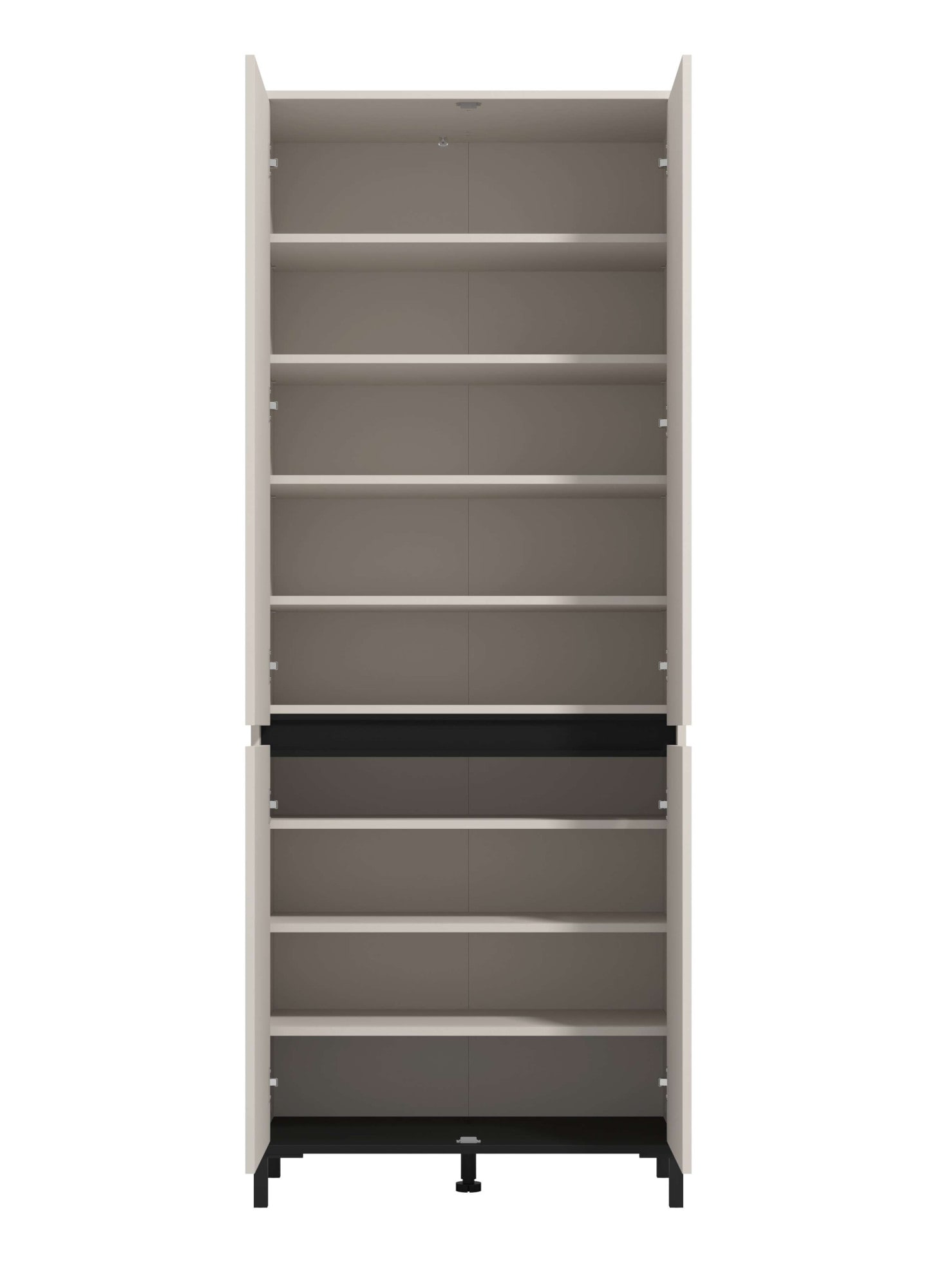 Home affaire Schuhschrank »Flannan, Schuhregal, Schuhkommode, Gesamthöhe 205,5 cm« acht Regale und eine Schublade, Gesamtbreite 80 cm