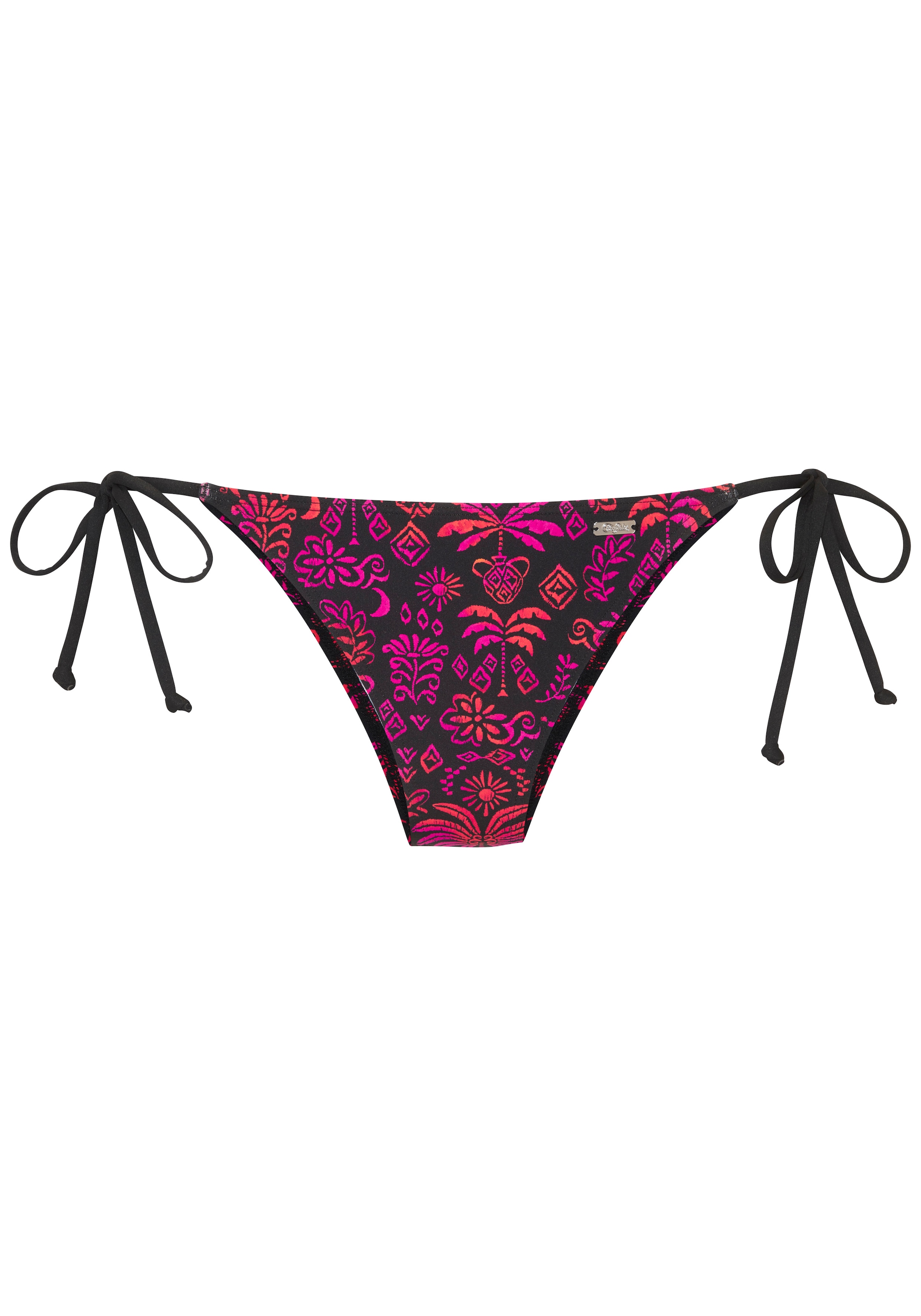 Buffalo Bikini-Hose »Paloma« im trendigen Palmenmotiv mit kontrastfarbenen Details