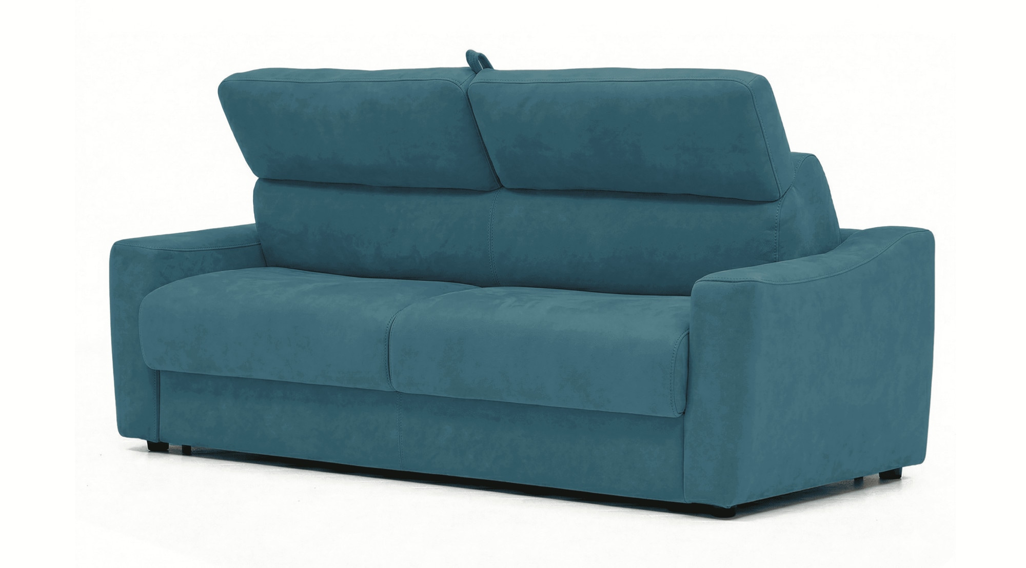 Egoitaliano Canapé-lit »STRIKE, Made in Italy-Designsofa mit Dauerschlaffunktion,Breite 195 cm« Canapé-lit, microfibre de luxe aspect cuir avec appuie-têtes réglables