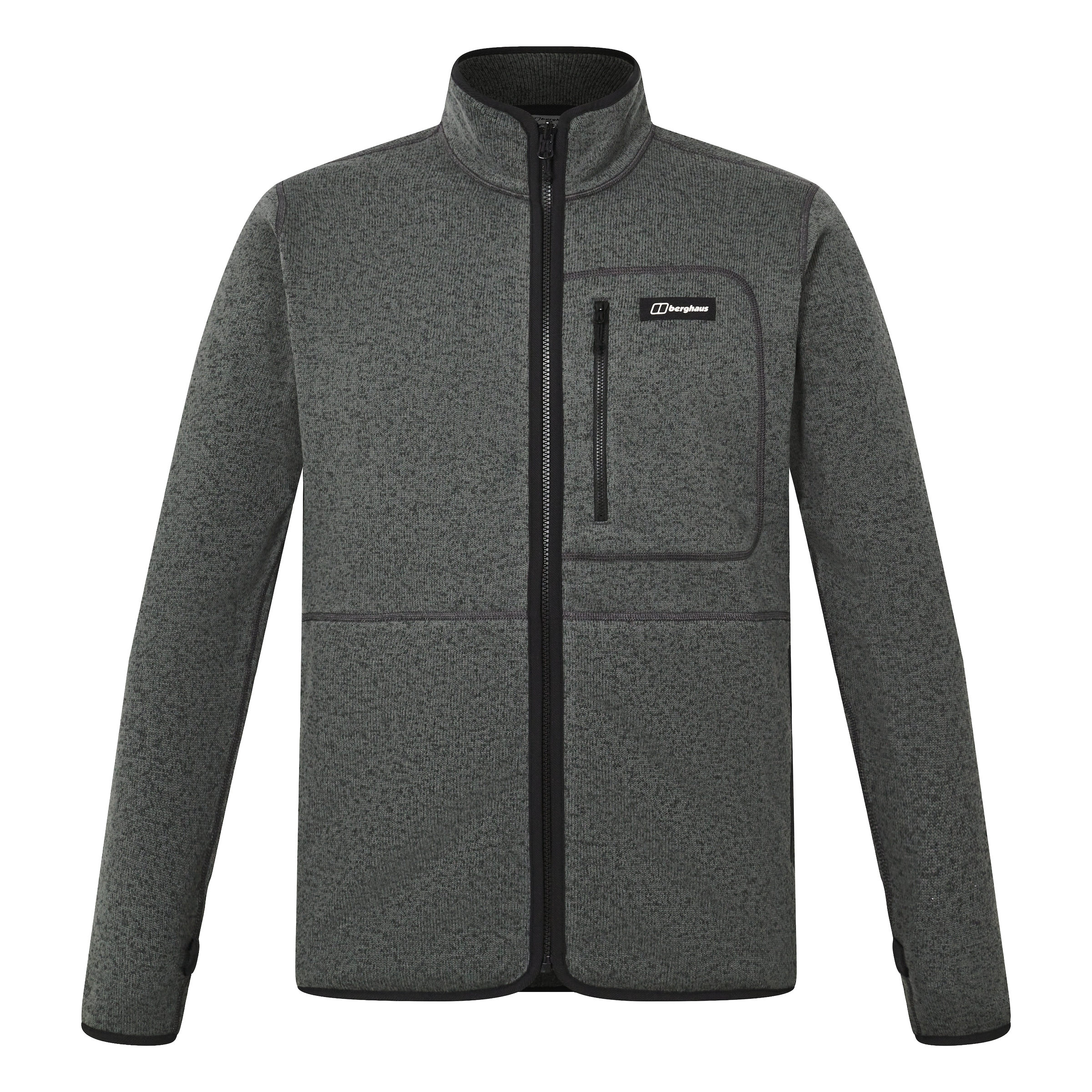 Berghaus Strickfleecejacke »ASTERBY IA JACKET« mit vier Taschen, pflegeleicht, wärmeisolierendes Fleece