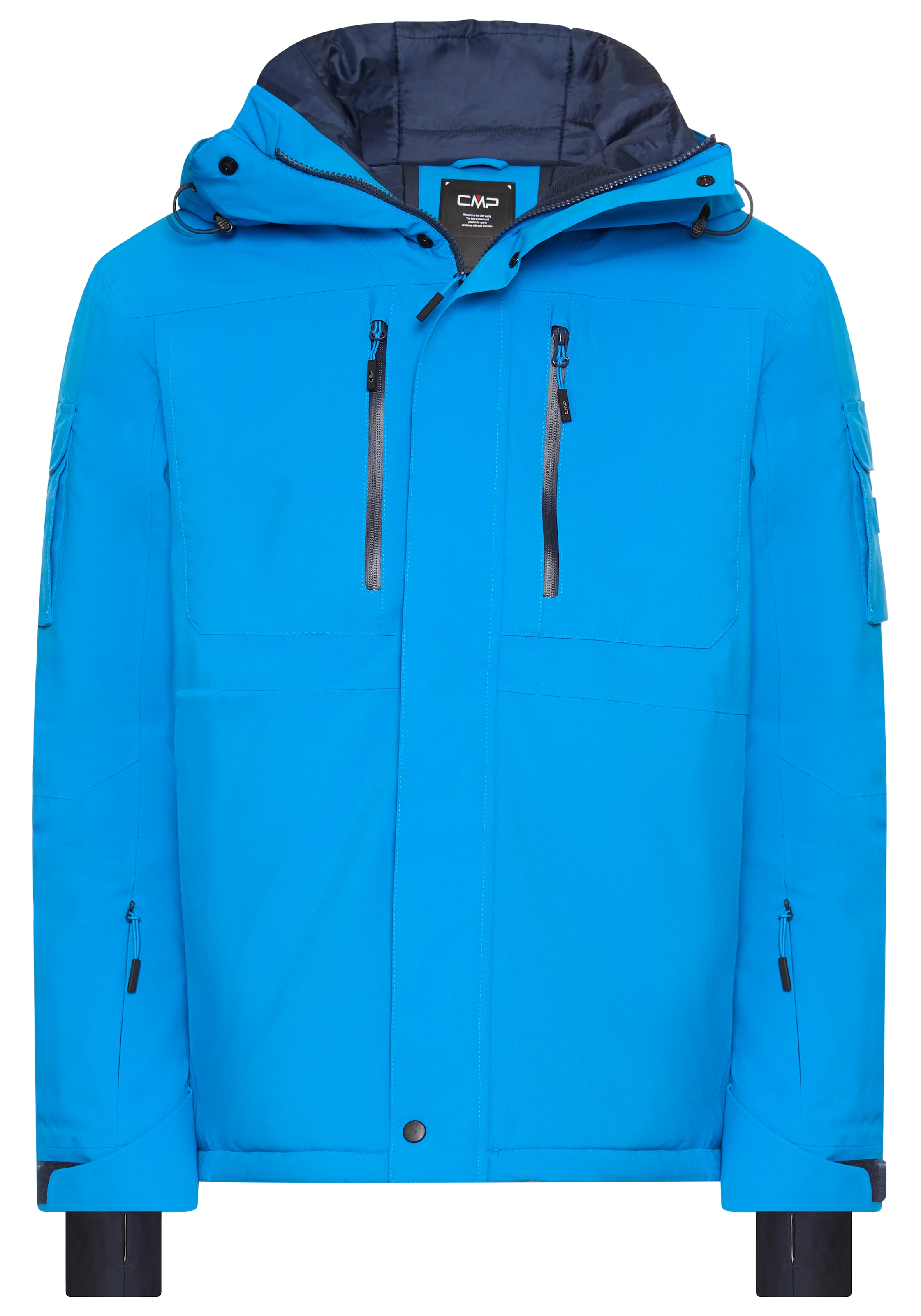 CMP Winterjacke, (1 St.), mit Kapuze