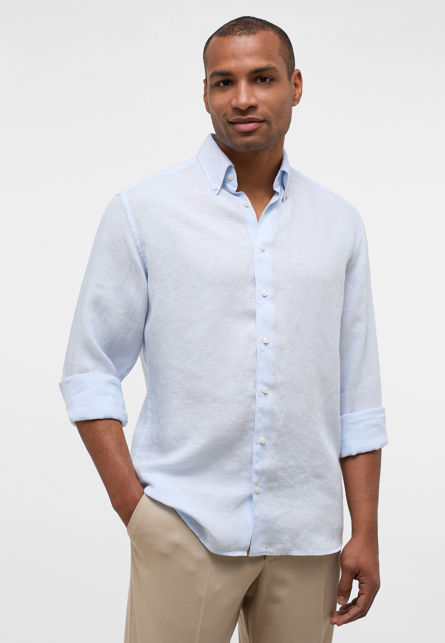 Eterna Chemise à manches longues »MODERN FIT« EASY IRON (bügelleicht)
