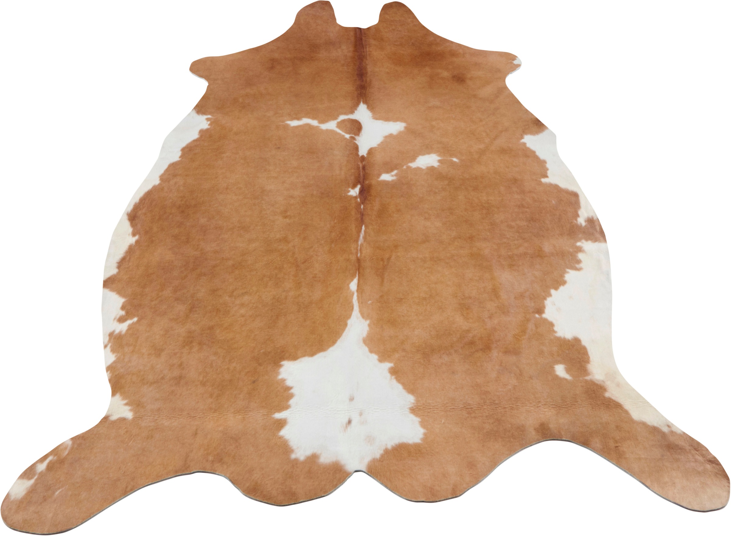 Image of MINT RUGS Fellteppich »Chester«, fellförmig, 6 mm Höhe, Konturenschnitt, Kuhfell Optik, Wohnzimmer, Schlafzimmer, Arbeitszimmer, Robust, Pflegeleicht, Kunstfell bei Ackermann Versand Schweiz