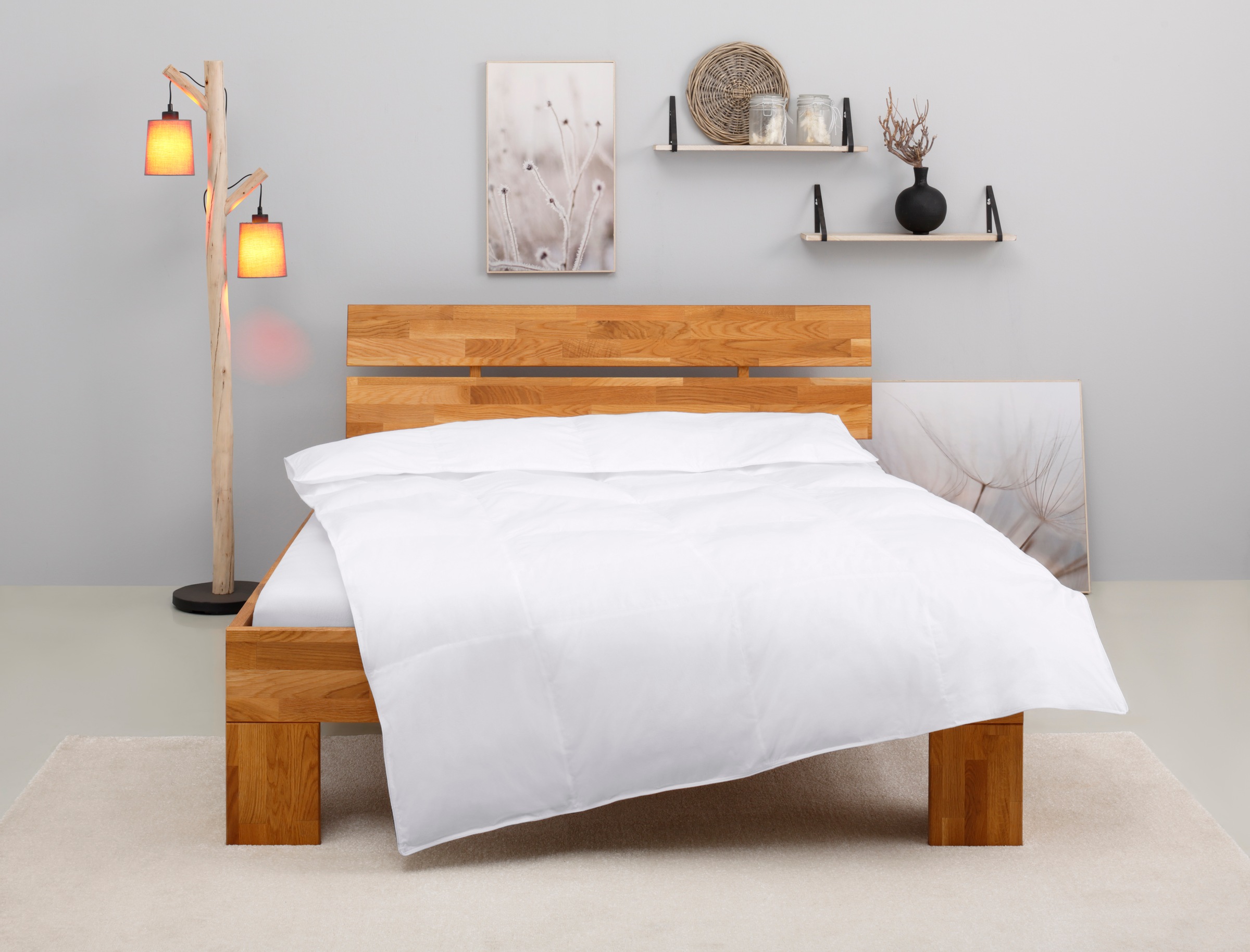 Image of GOODproduct Kunstfaserbettdecke "Taylore, Bettdecke 135x200, 155x220 cm" leicht Füllung Polyester 1 Stk. tlg. Bettdecken, Sommer, Winter, 4 Jahreszeiten, Decke