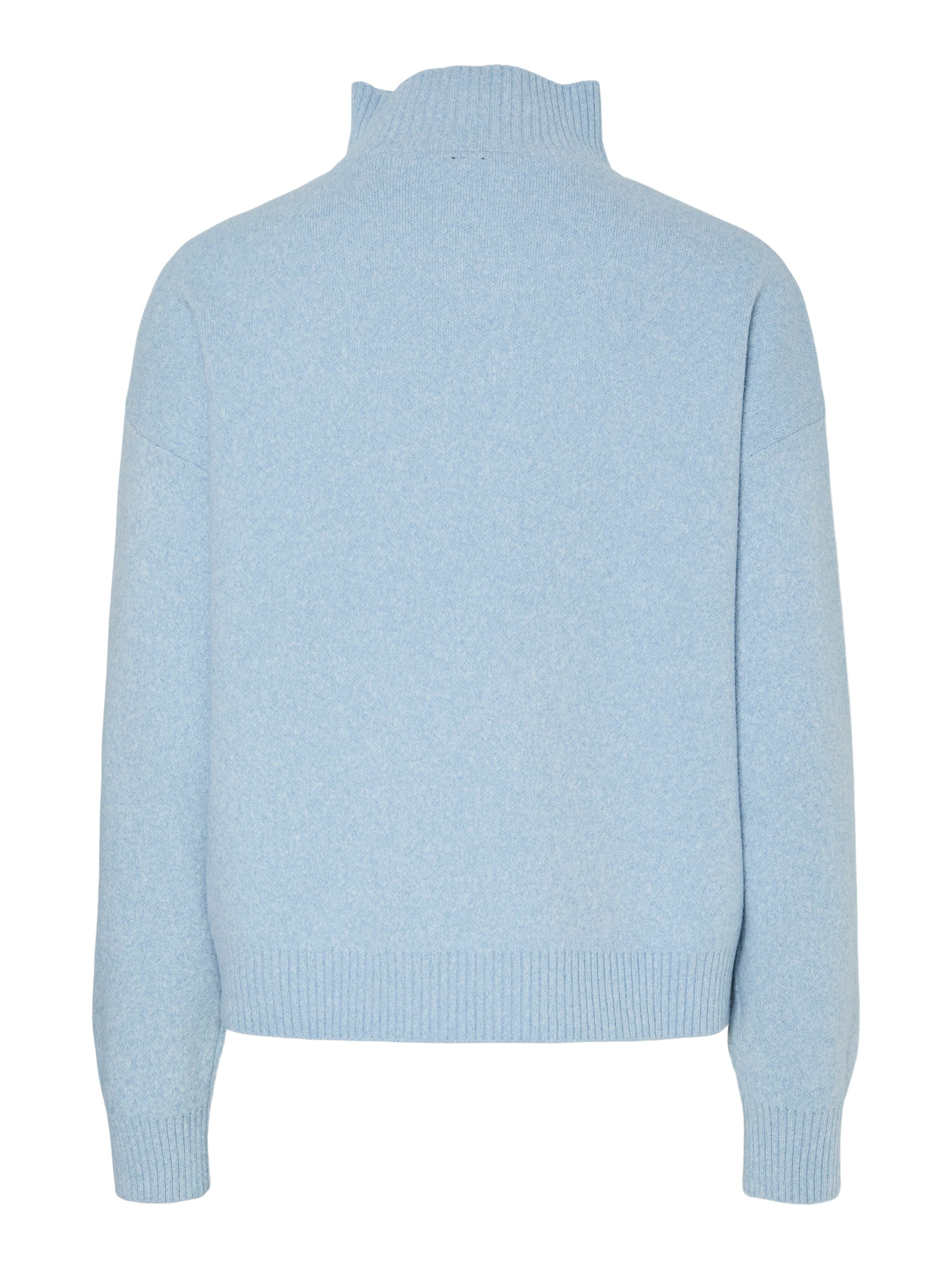 pieces Troyer »PCOREE LS HALF ZIP KNIT PWP BC«