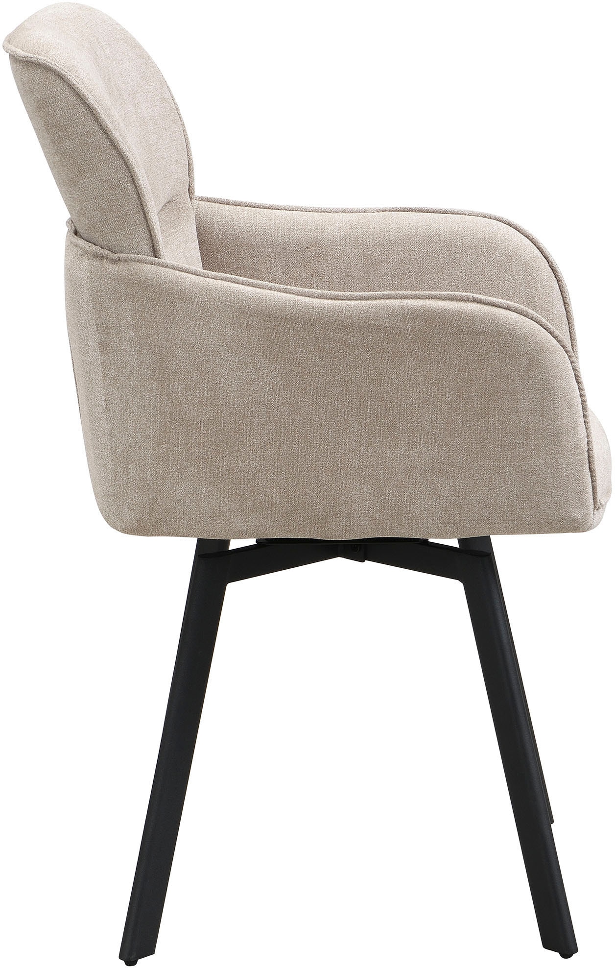 byLIVING Chaise de salle à manger »Rico« (Set) 2 cuis360 Grad drehbar in verschiedenen Farben erhältlich