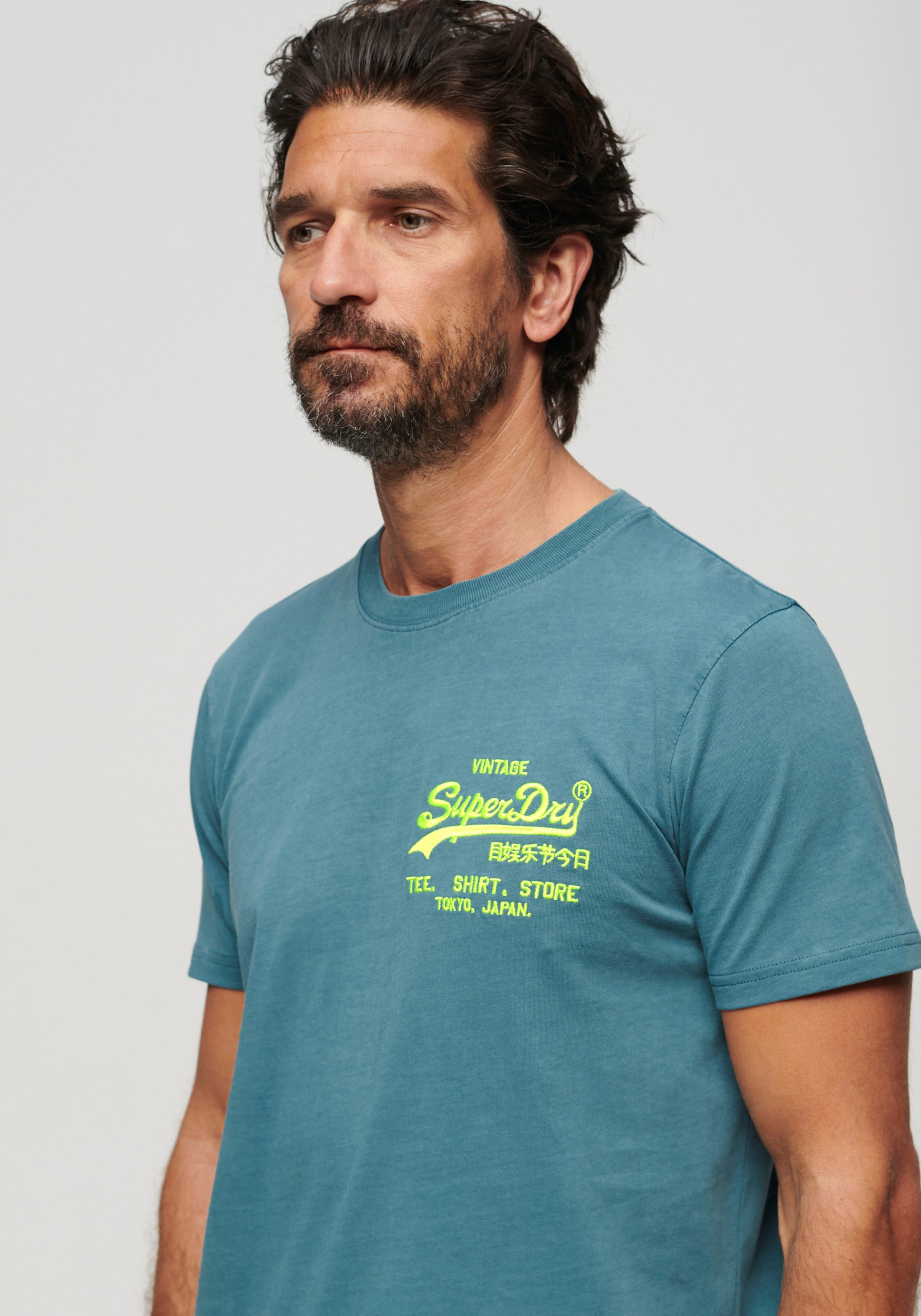 Superdry Print-Shirt »SD-NEON VL T SHIRT«