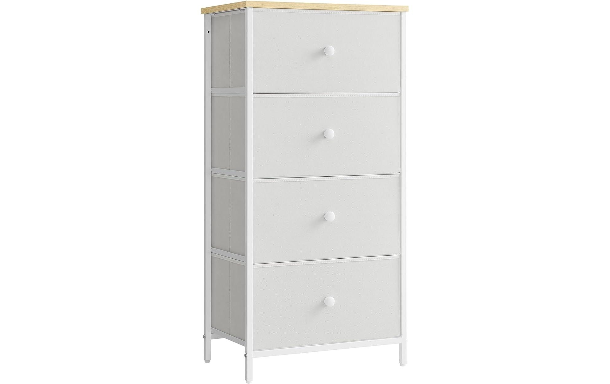 SONGMICS Commode »mit vier Schubladen 30 x 91.7 cm«