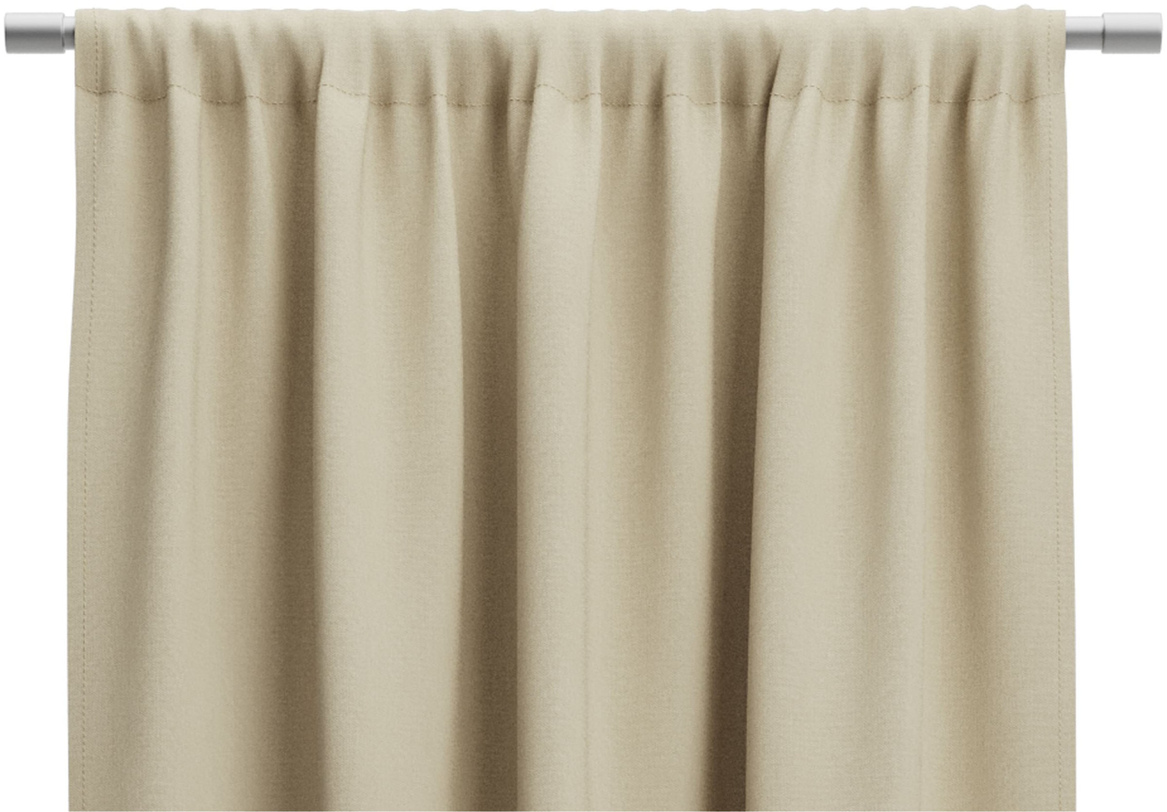 Neutex for you! Vorhang nach Mass »Outdoorvorhang SOLERO« Stangendurchzug 1 Stk. tlg. Uni Outdoorvorhang mit leichter Struktur