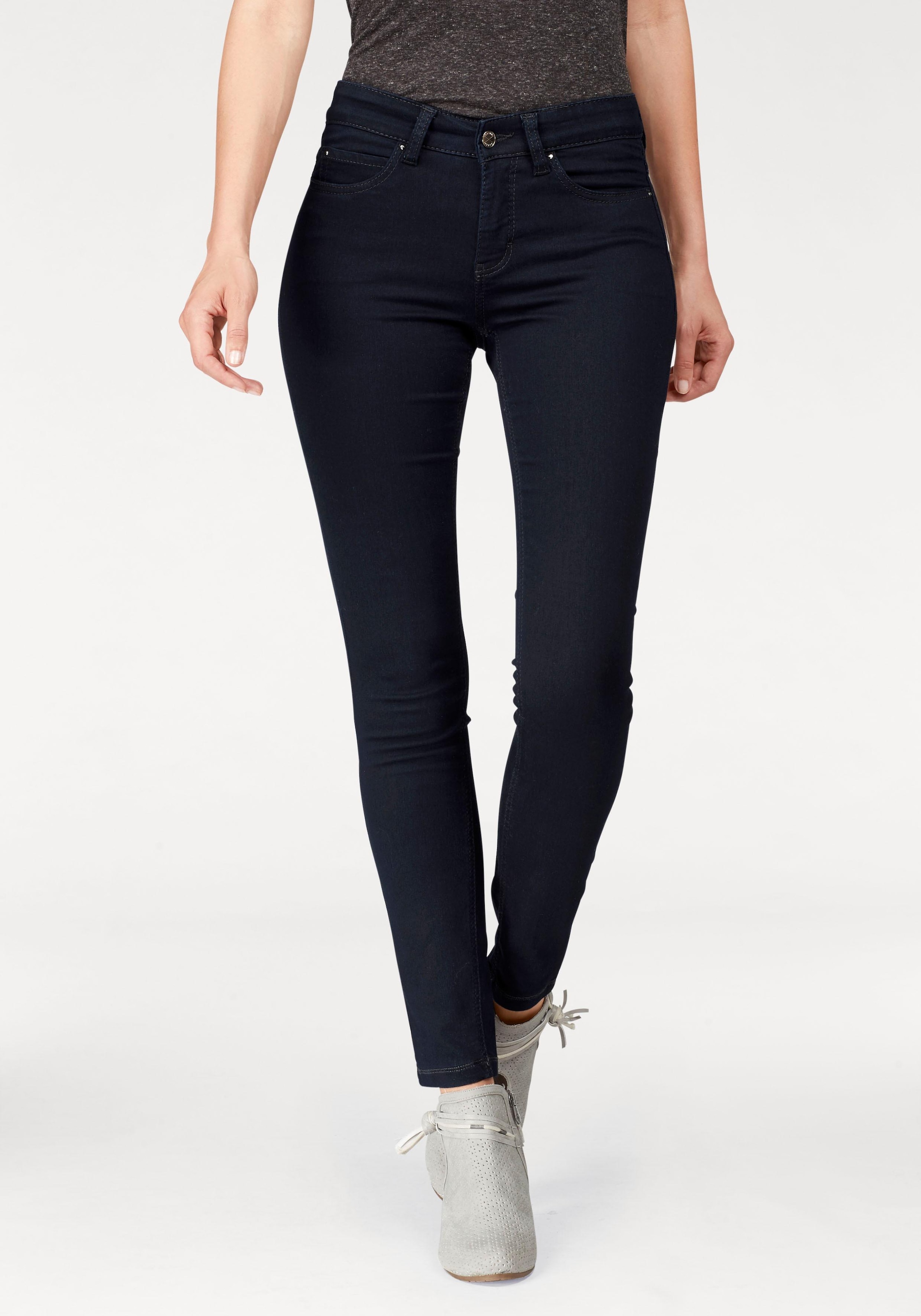 MAC Skinny-fit-Jeans »Dream Skinny«, Hochelastische Qualität sorgt für den perfekten Sitz