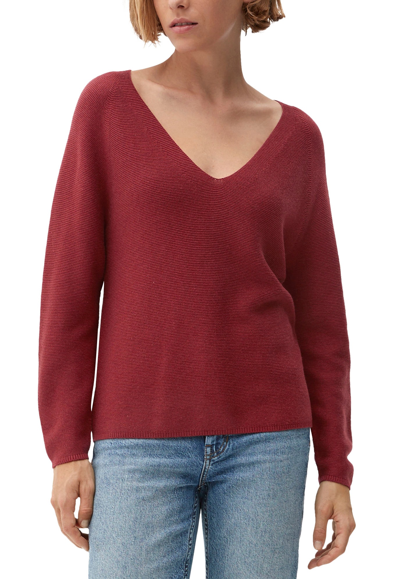 Image of s.Oliver Strickpullover, (1 tlg.), mit feiner Struktur bei Ackermann Versand Schweiz