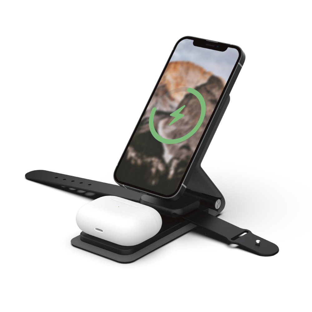 Vinnic Wireless Charger »TRIVOR Plus 3-in-1 Travel Wireless Charging Dock«