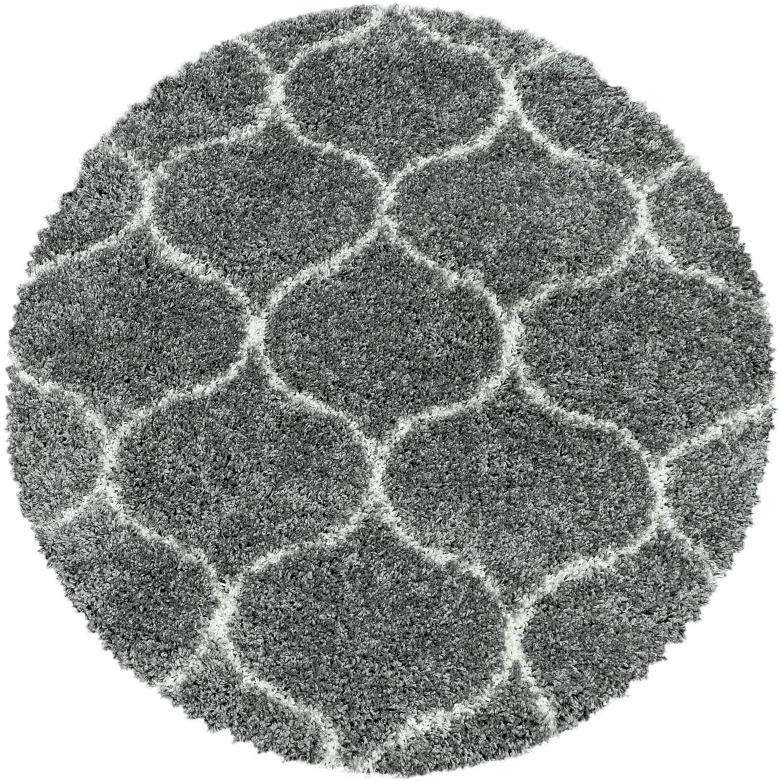Image of Ayyildiz Teppiche Hochflor-Teppich "SALSA 3201" rund 50 mm Höhe auch rechteckig, Pflegeleicht / Strapazierfähig / Shaggy/ Wohnzimmer