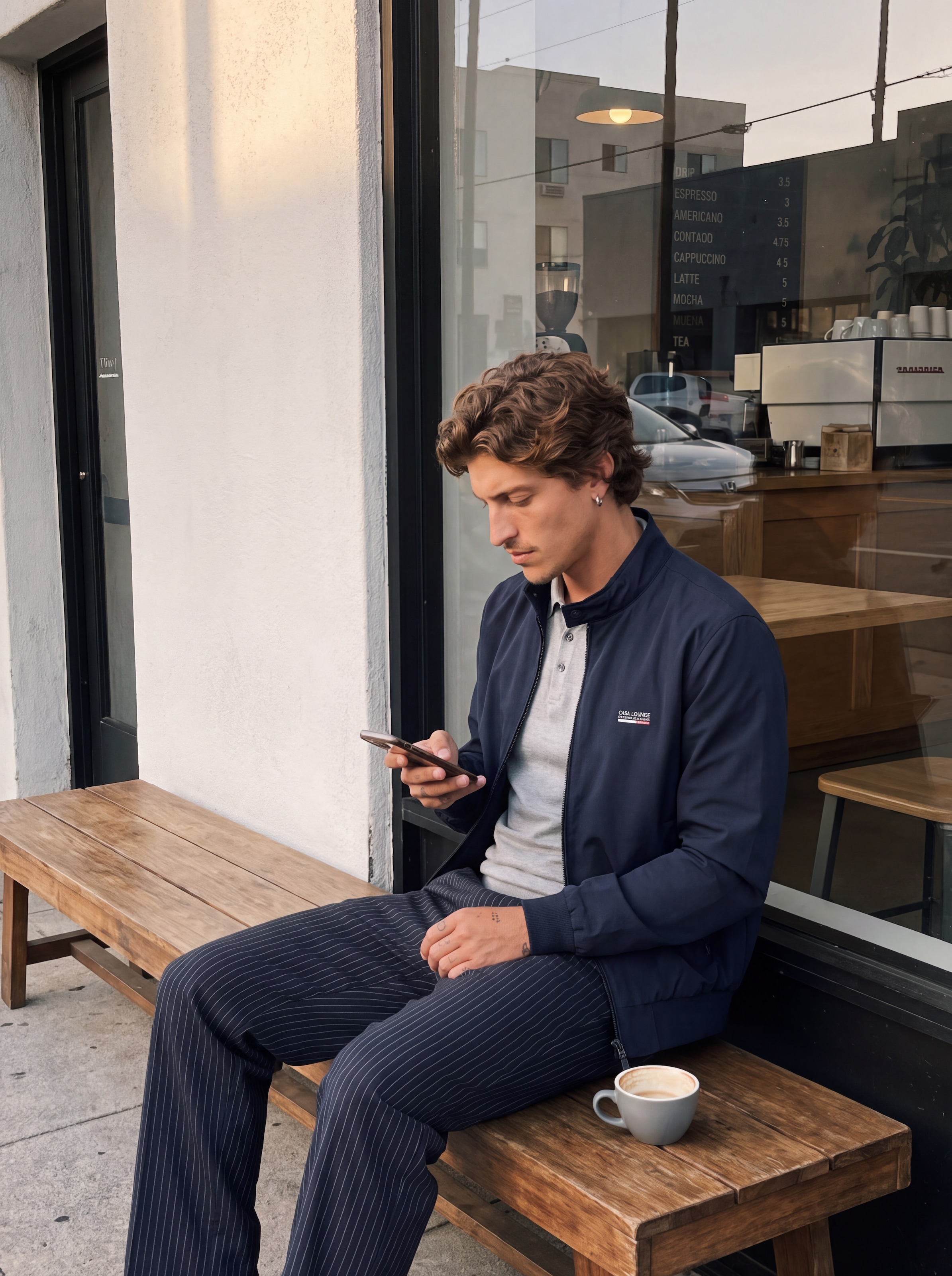 Jack & Jones Blouson »JJEBROOKLYN BOMBER SN« Kunstfaser, regular fit