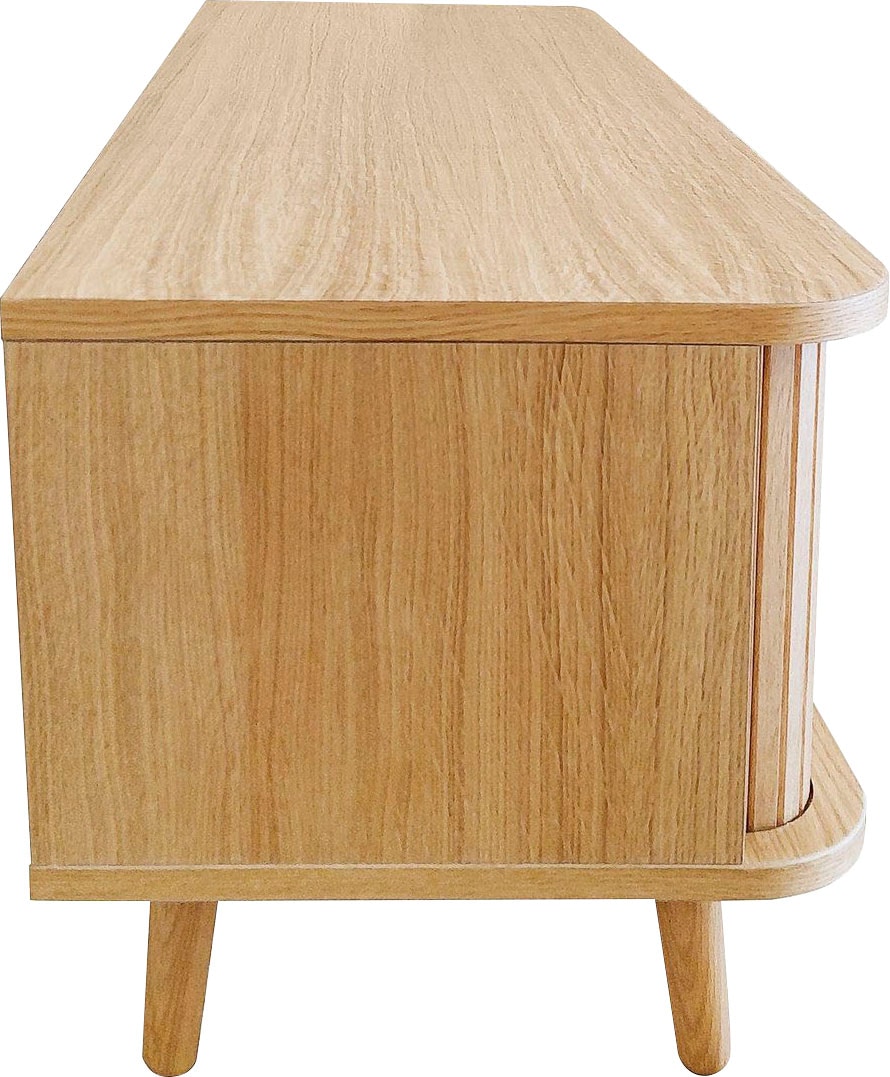 Woodman TV-Board »Rove« besonderes Design, in zwei Breiten, mit Eichenholzfurnier, FSC®