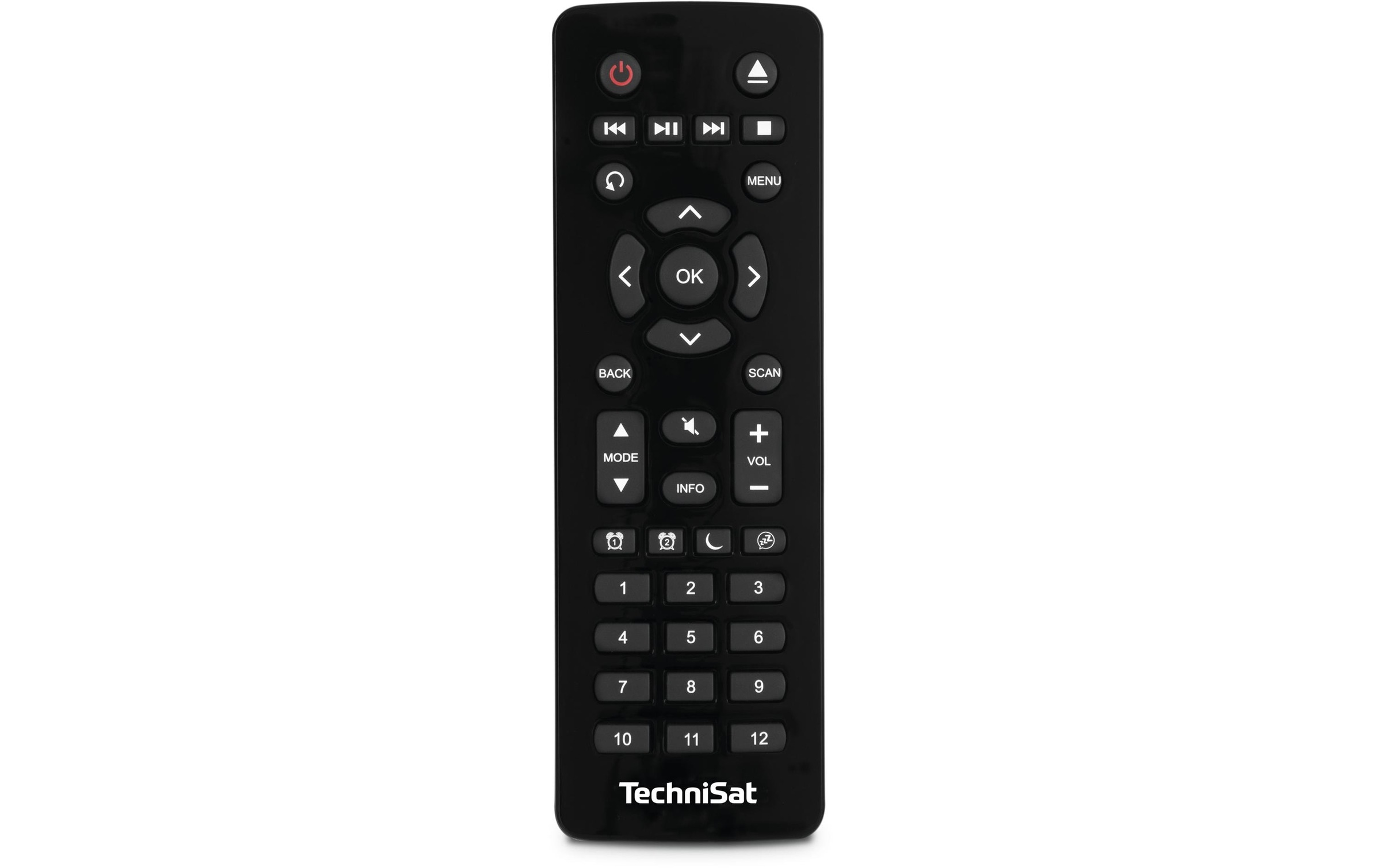 TechniSat CD-Radiorecorder »451 CD IR«, App, Display, Fernbedienung, Senderspeicher, CD-Player